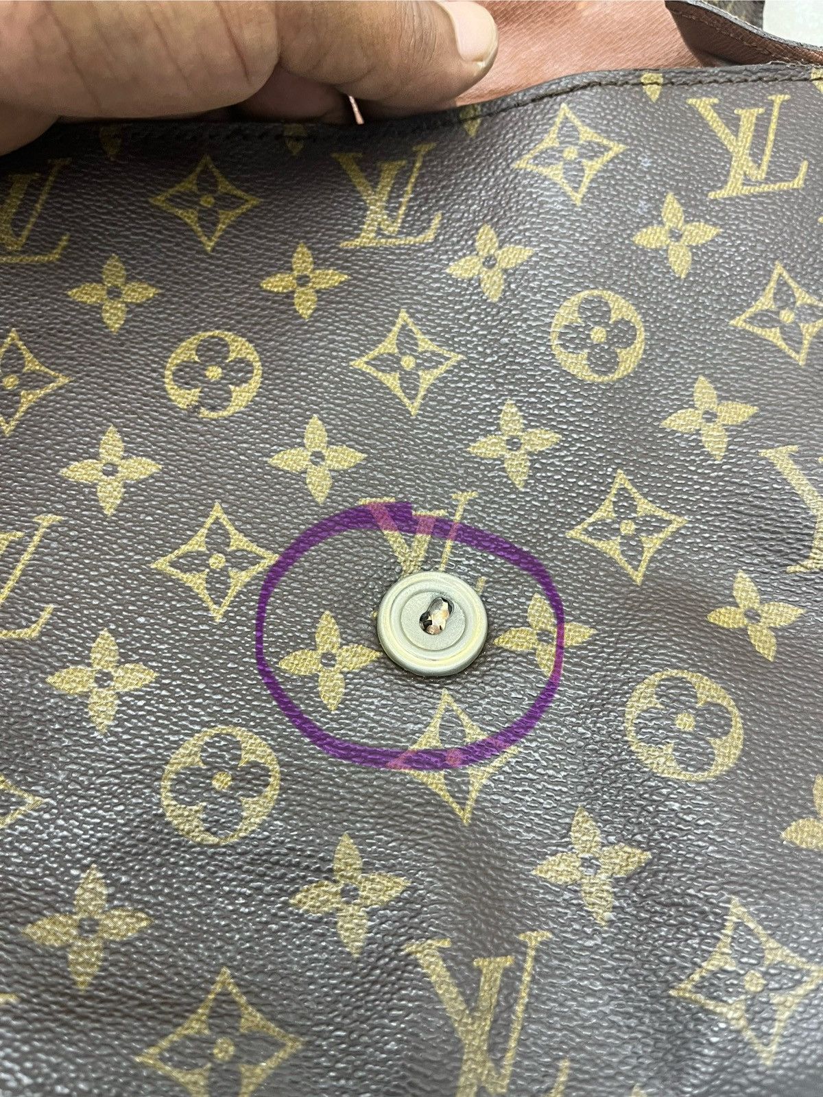 Louis Vuitton × Vintage VTG MONOGRAM LOUIS VUITTON SAINT CLOUD SHOULDER BAG Size ONE SIZE - 14 Thumbnail