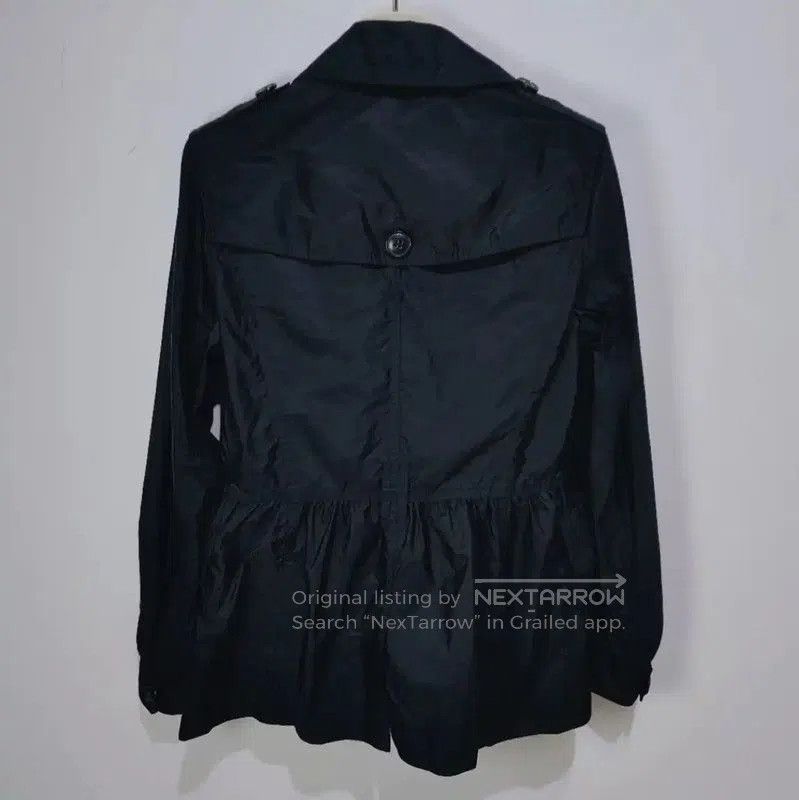 Burberry Burberry Women's Black Polyester Trench Coat. Size M / US 6-8 / IT 42-44 - 2 Thumbnail