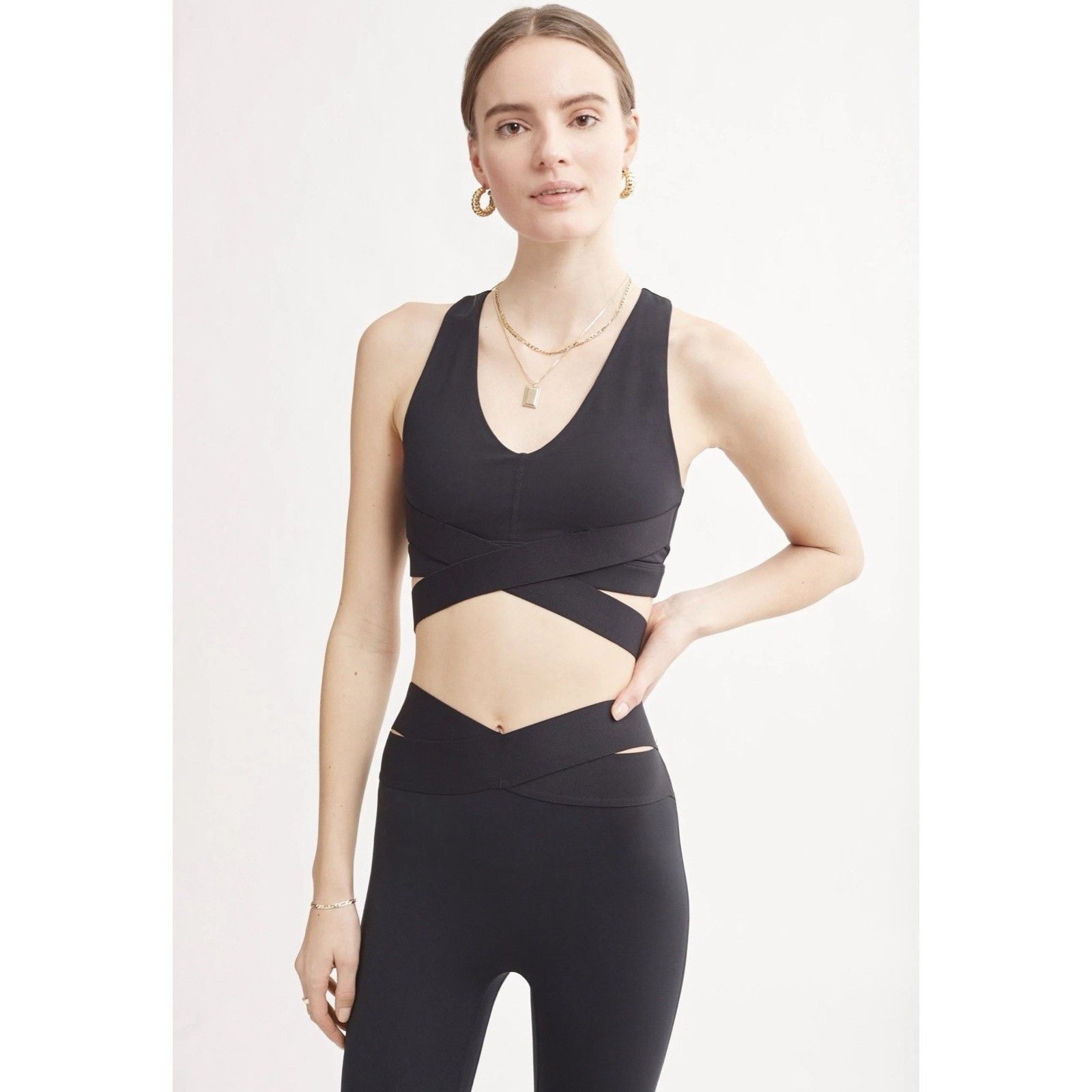 Other Bandier Le Ore Corso Crossover Bra (Size S/P) Size S / US 4 / IT 40 - 1 Thumbnail
