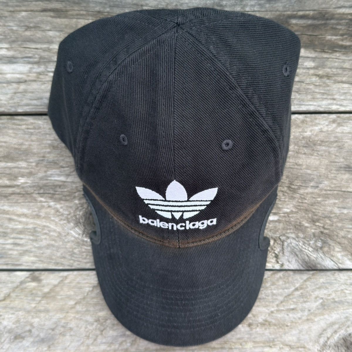 Adidas × Balenciaga 2022 Balenciaga x Adidas 'Trefoil' Logo Cap, Men's Size L! Size ONE SIZE - 9 Thumbnail