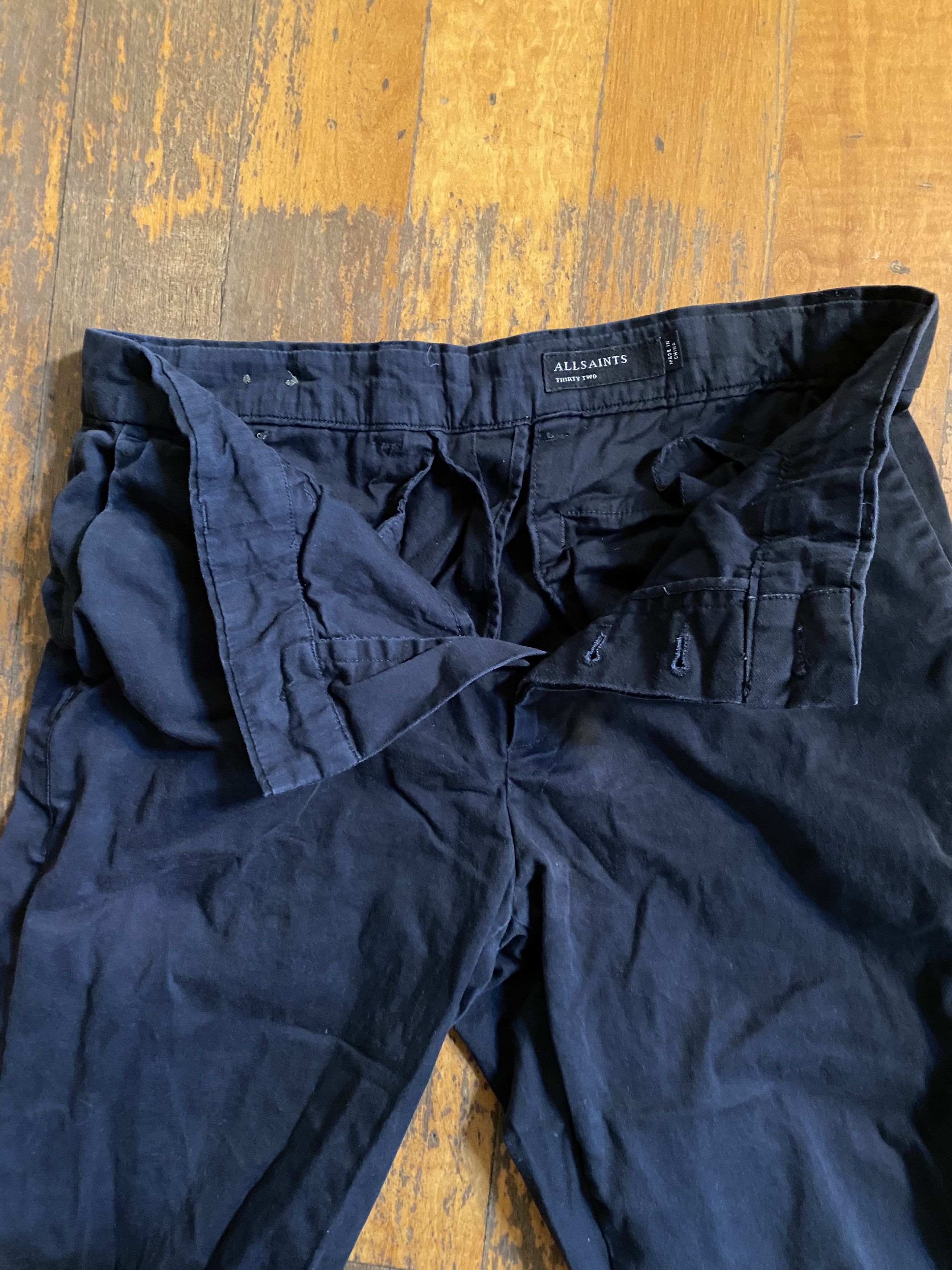 Allsaints allsaints black slacks Size US 32 / EU 48 - 2 Thumbnail
