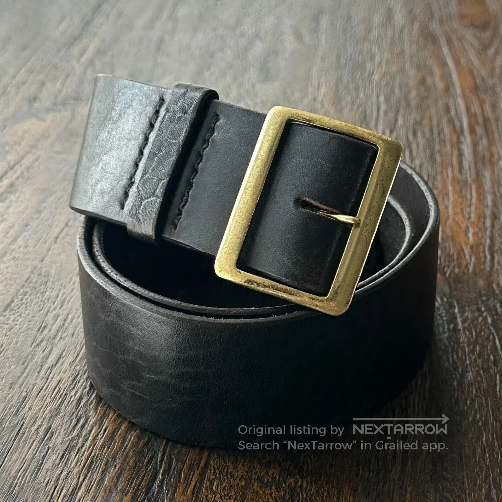 Other TWC Horsehide Belt Aoyama Limited. Size ONE SIZE - 1 Thumbnail