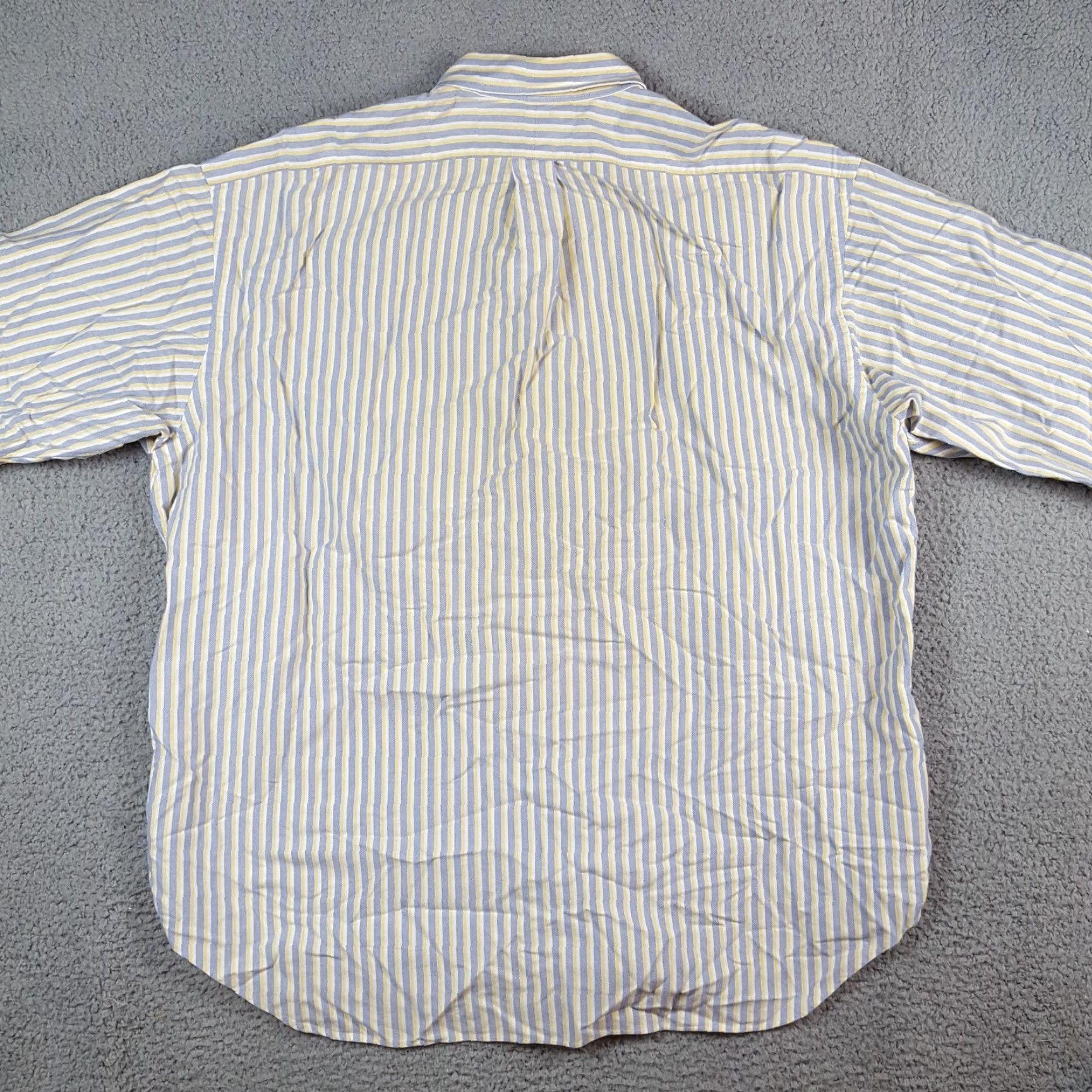 Ralph Lauren VINTAGE Ralph Lauren Striped Preppy Pony Logo Size XL Oversized Button Up Collared Shirt Size US XL / EU 56 / 4 - 6 Thumbnail