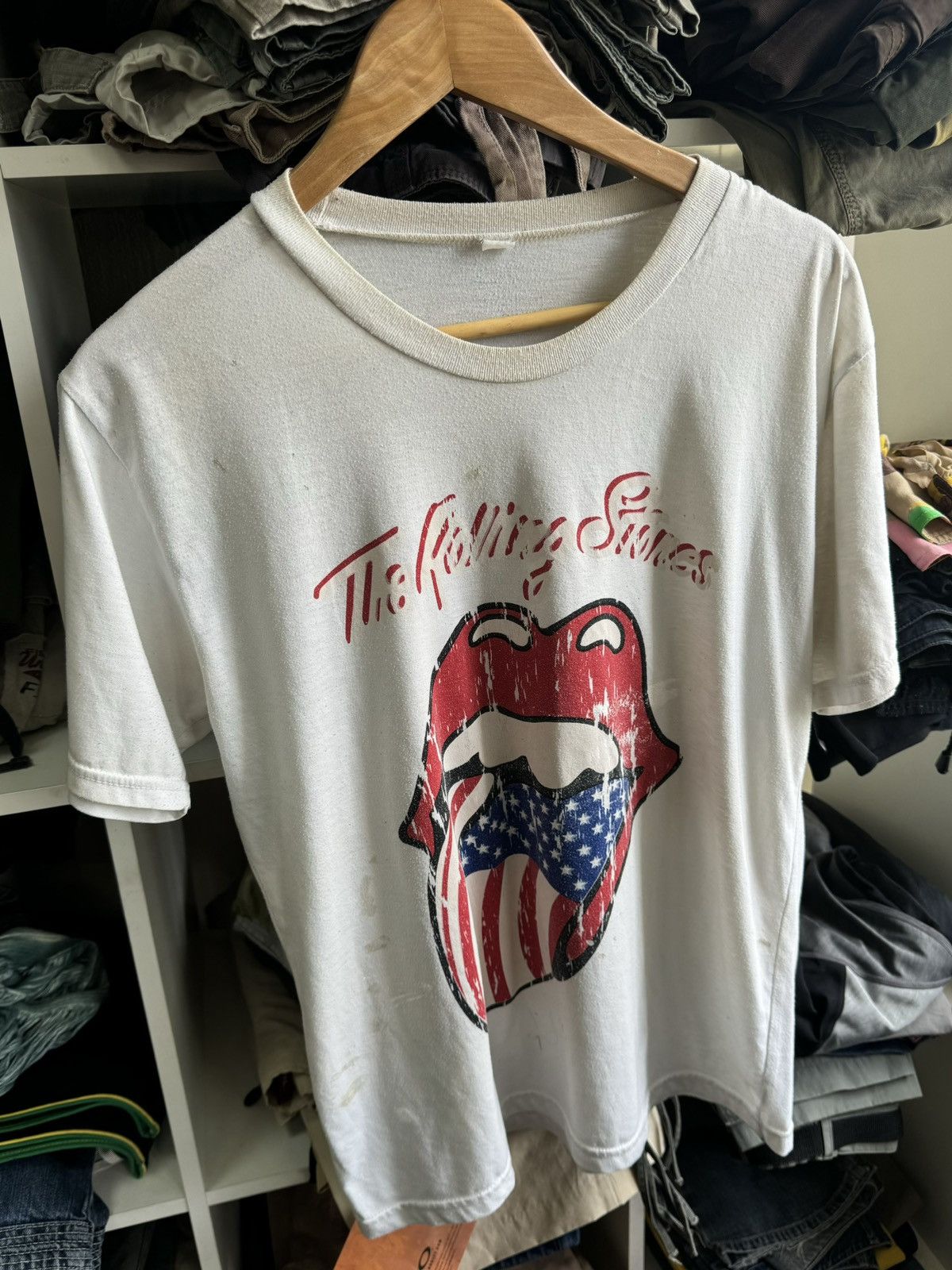 The Rolling Stones Vintage 90s The Rolling Stones Tee Size US M / EU 48-50 / 2 - 1 Thumbnail