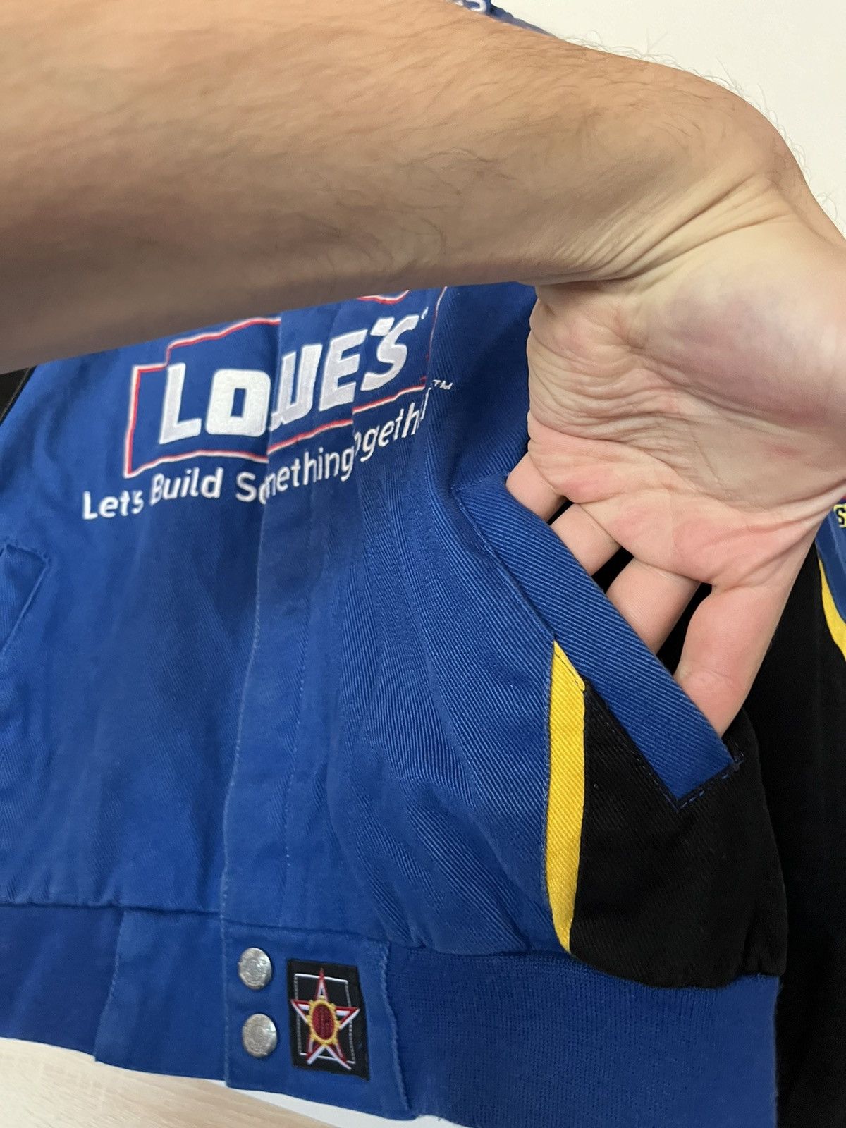 NASCAR Vintage 00’s JH Design Jimmie Johnson Nascar Jacket Racing Size XS / US 0-2 / IT 36-38 - 9 Thumbnail