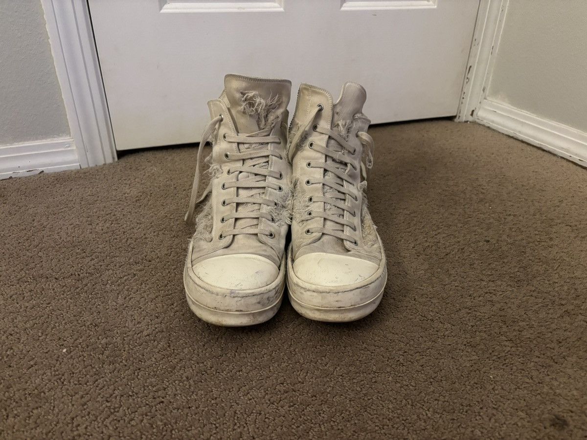 Rick Owens Rick Owen Thrashed Ramones Size US 11 / EU 44 - 2 Thumbnail