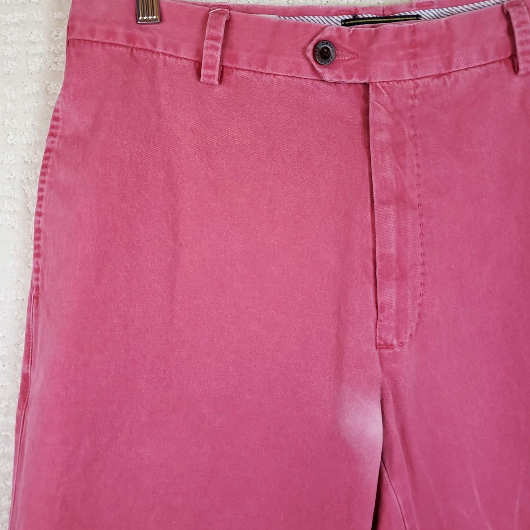 Orvis Orvis Nantucket Red Pants Men’s Chino 36 x 31 Cotton Twill Flat Front Casual Business Travel Size US 36 / EU 52 - 4 Thumbnail