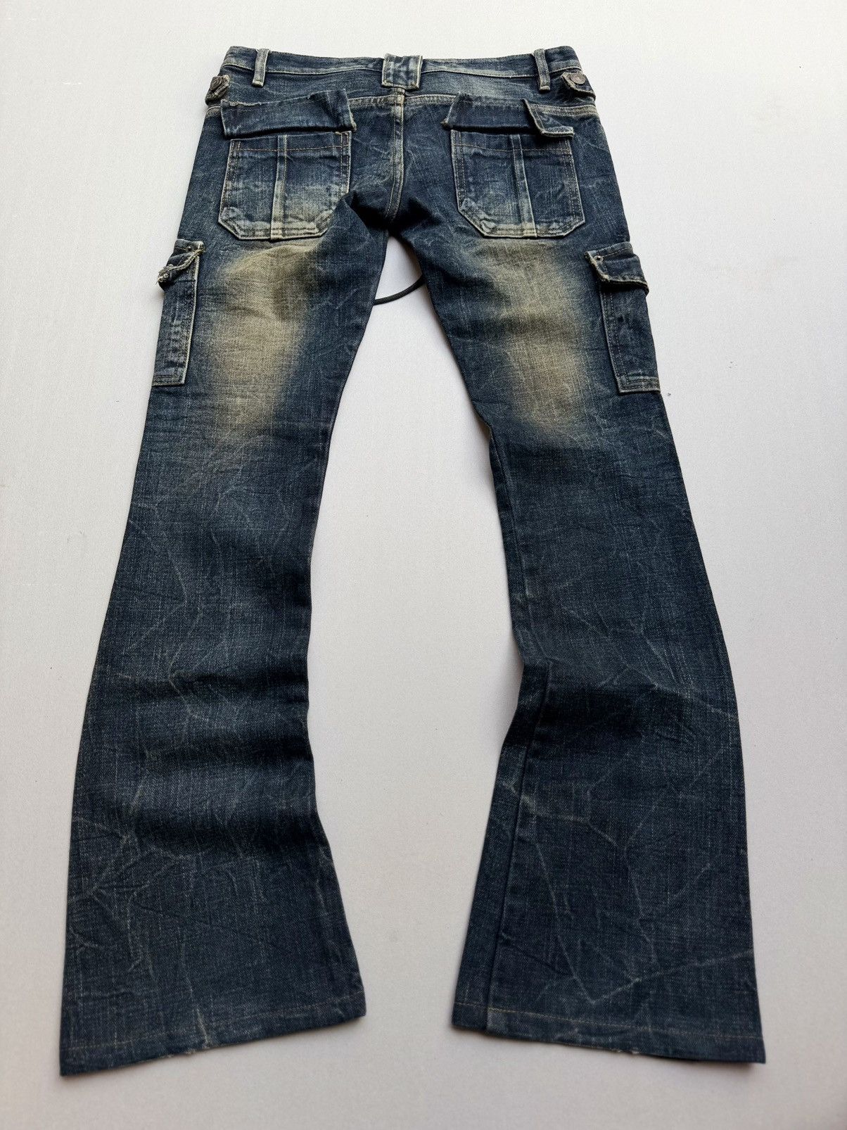 Japanese Brand Cha cha cha lace up flare jeans Size US 26 / EU 42 - 5 Thumbnail