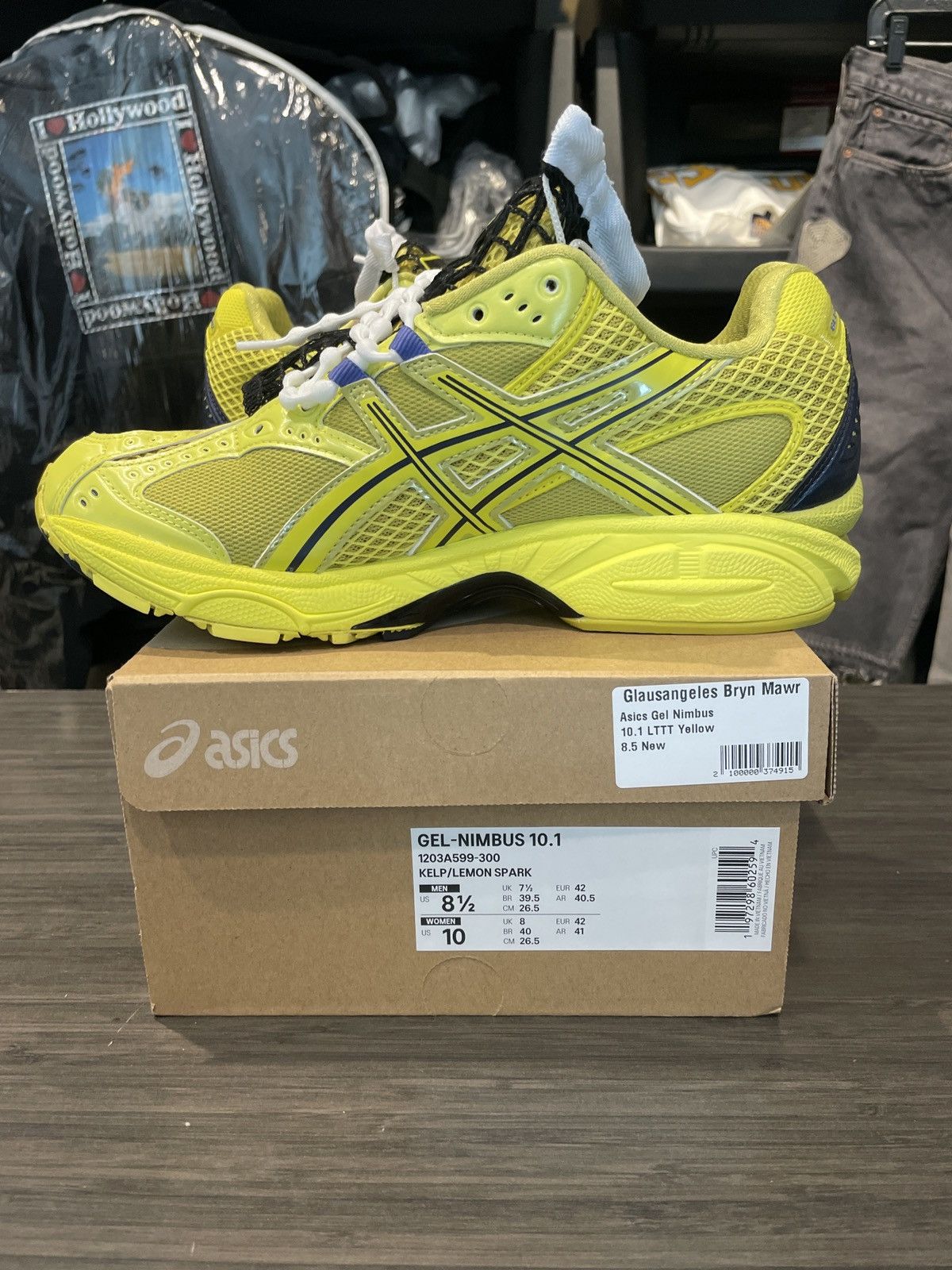 Asics Little Tokyo Table Tennis x Asics Gel Nimbus 10.1 Size US 8.5 / EU 41-42 - 2 Thumbnail