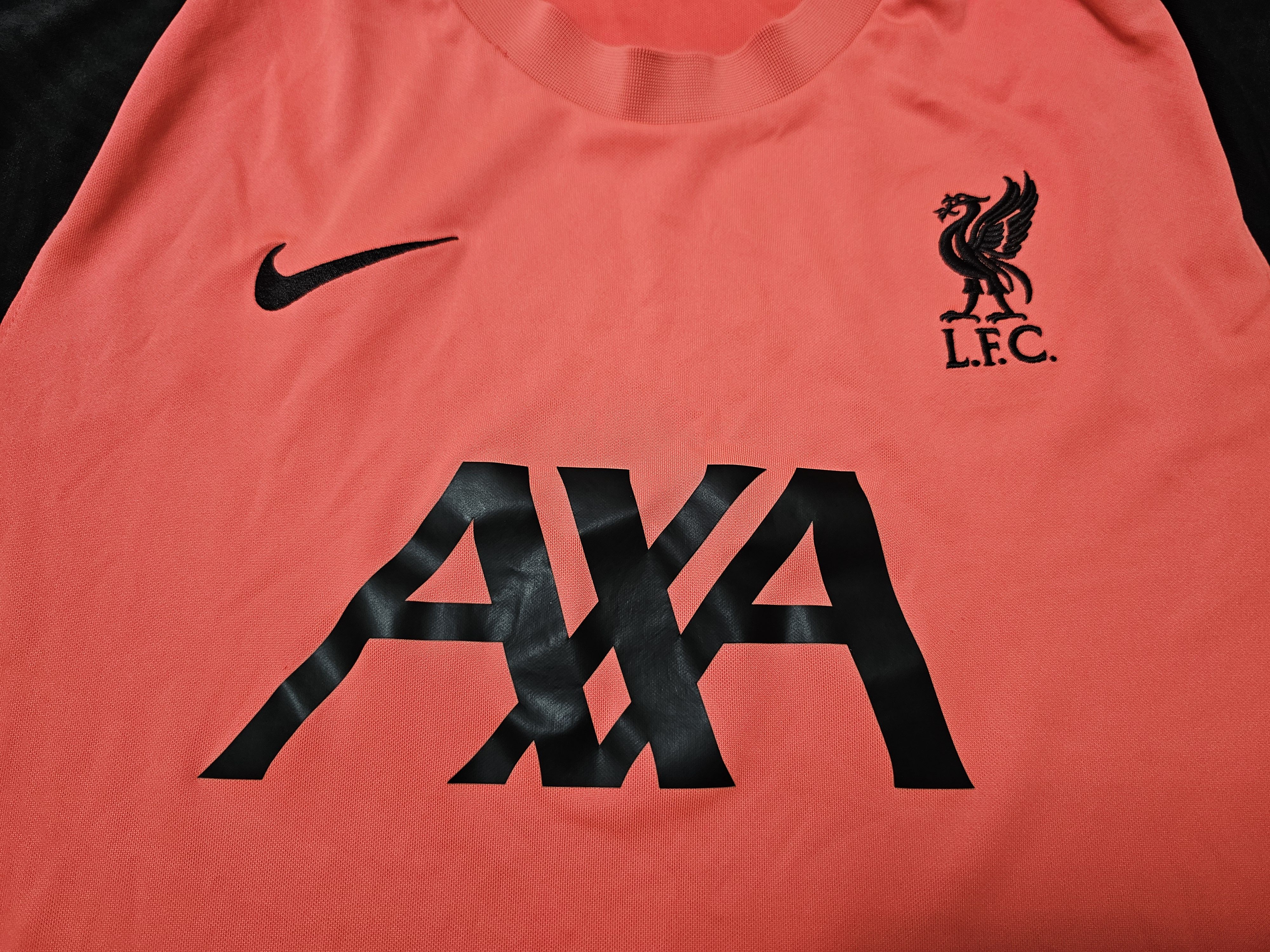 Nike LIVERPOOL 2020 2021 TRAINING FOOTBALL SHIRT SOCCER JERSEY Size US L / EU 52-54 / 3 - 3 Thumbnail