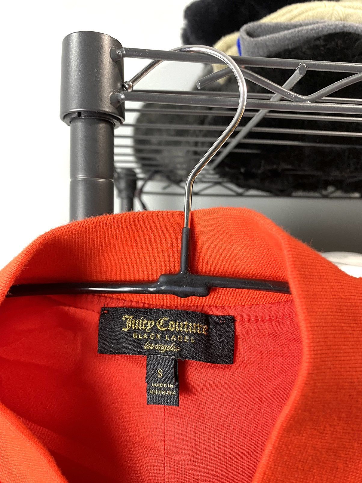 Designer Vintage Juicy Couture Velour Bomber Jacket Y2K Style Size S / US 4 / IT 40 - 7 Thumbnail