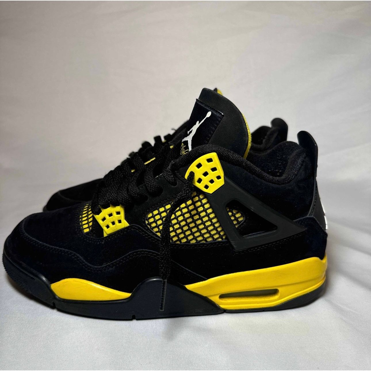 Jordan Brand × Nike Size 8 - Nike Air Jordan 4 Retro Thunder 2023 Men's Shoes Size US 8 / EU 41 - 8 Thumbnail