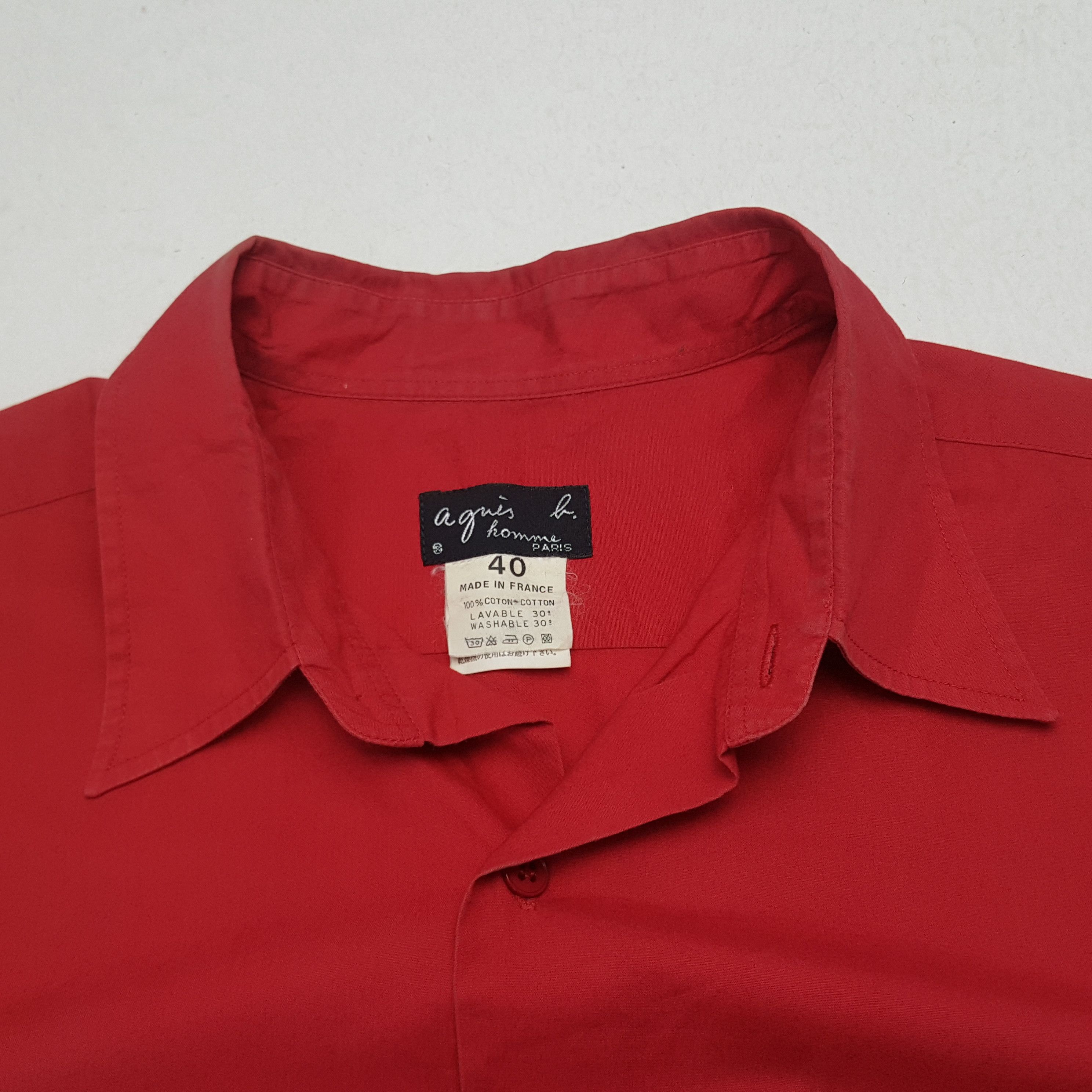 agnes b. Vintage Agnes B. Designer Shirt Button Up C219N57 Size US M / EU 48-50 / 2 - 4 Thumbnail