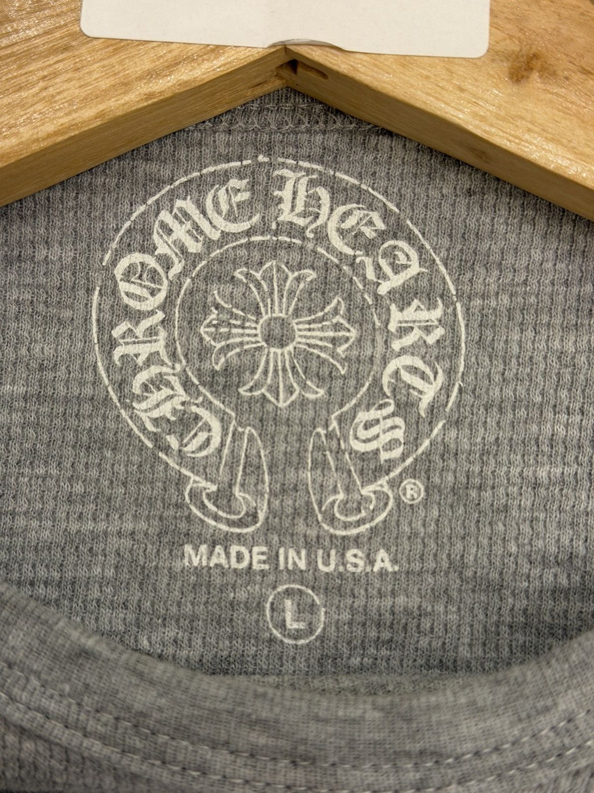 Chrome Hearts Chrome Hearts Dagger Thermal LS - Grey Size US L / EU 52-54 / 3 - 3 Thumbnail
