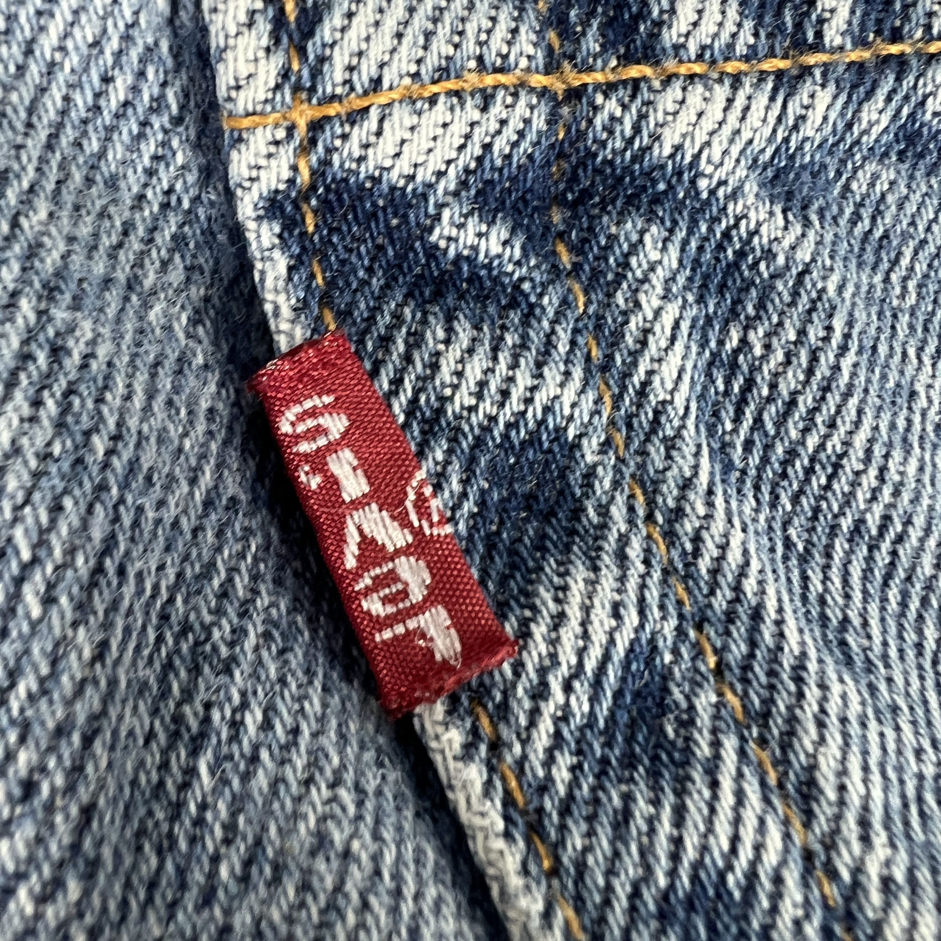 Levi's × Vintage Y2K Levi's Jeans 550 Relaxed Blue Faded Cotton Denim Size US 33 - 14 Thumbnail