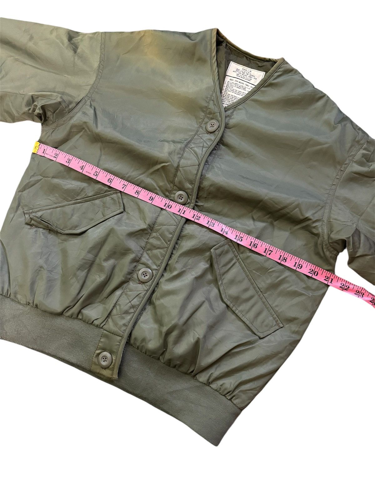 Japanese Brand × Vintage JAPANESE DESIGN MILITARY STYLE JACKET Size M / US 6-8 / IT 42-44 - 13 Thumbnail