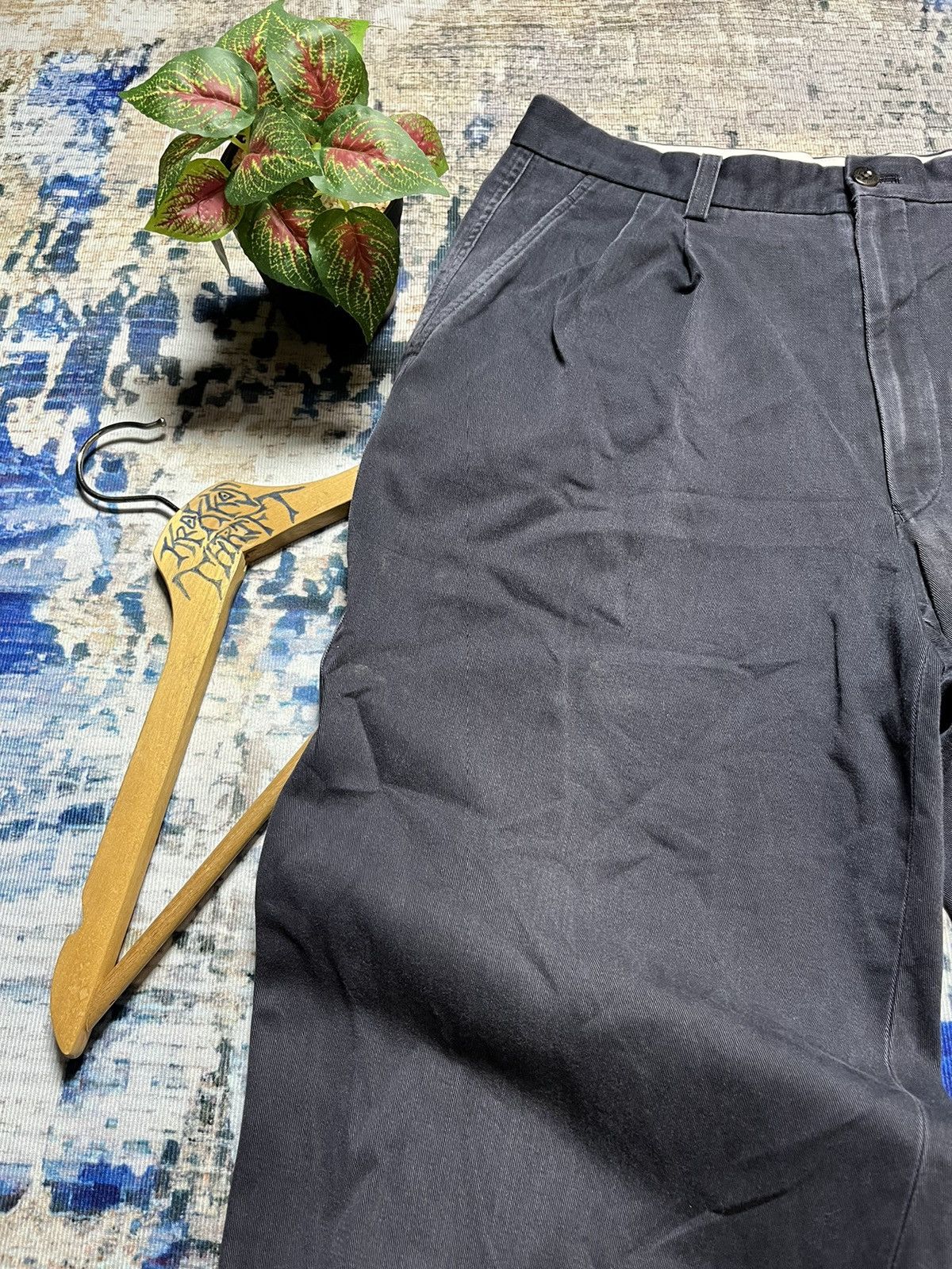 Burberry × Designer × Vintage ⚡️Vintage Burberrys Khakis Straight Cut Pants 90s Size US 32 / EU 48 - 3 Thumbnail
