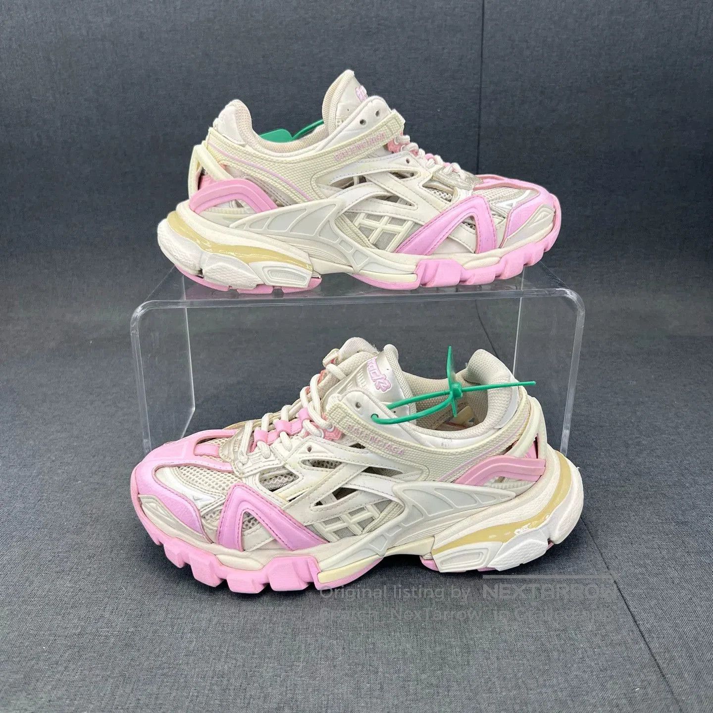 Balenciaga Balenciaga Track 2 White Pink Size 37. Size US 6 / IT 36 - 6 Thumbnail