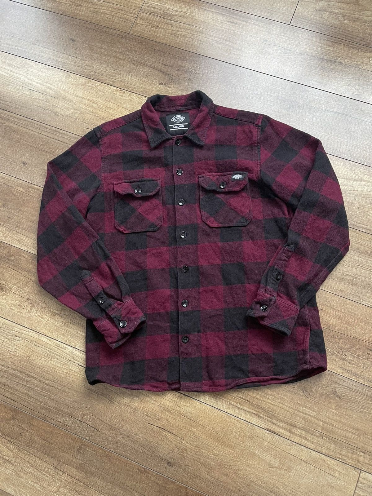 Other Dickies Flannel Checked Shirt Button Up Vintage Size US M / EU 48-50 / 2 - 2 Thumbnail