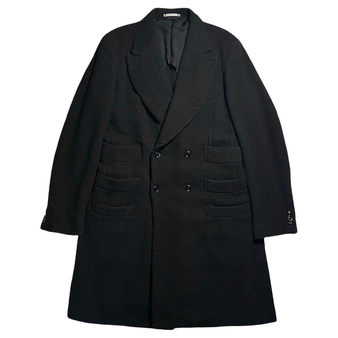 【COMME des GARCONS　HOMMEDEUX】 XS AD2014 Comme Des Garcons Homme Plus 14AW AD2014 multi pocket coat