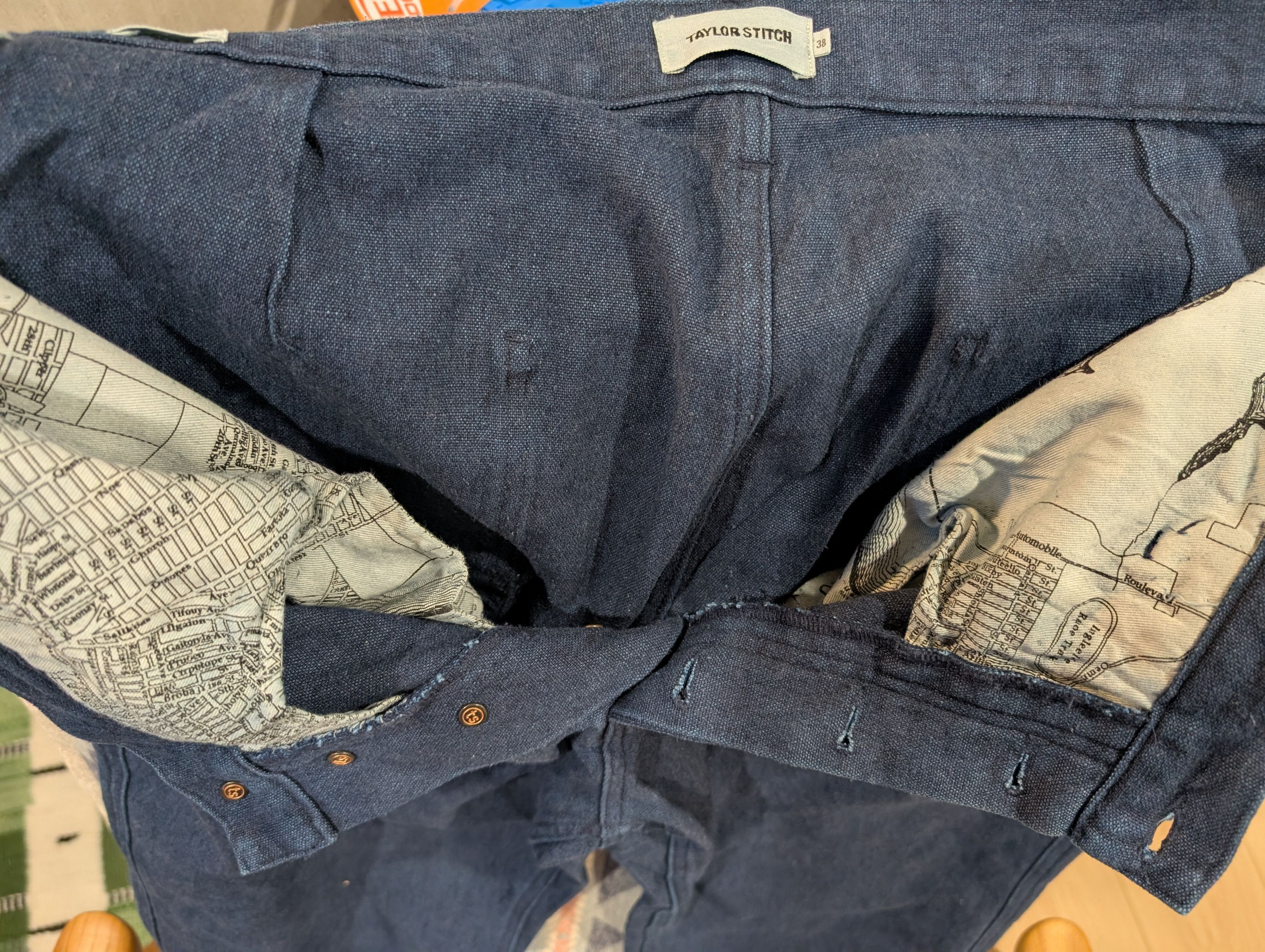 Taylor Stitch The Camp Pant in Indigo Boss Duck Size US 38 / EU 54 - 3 Thumbnail