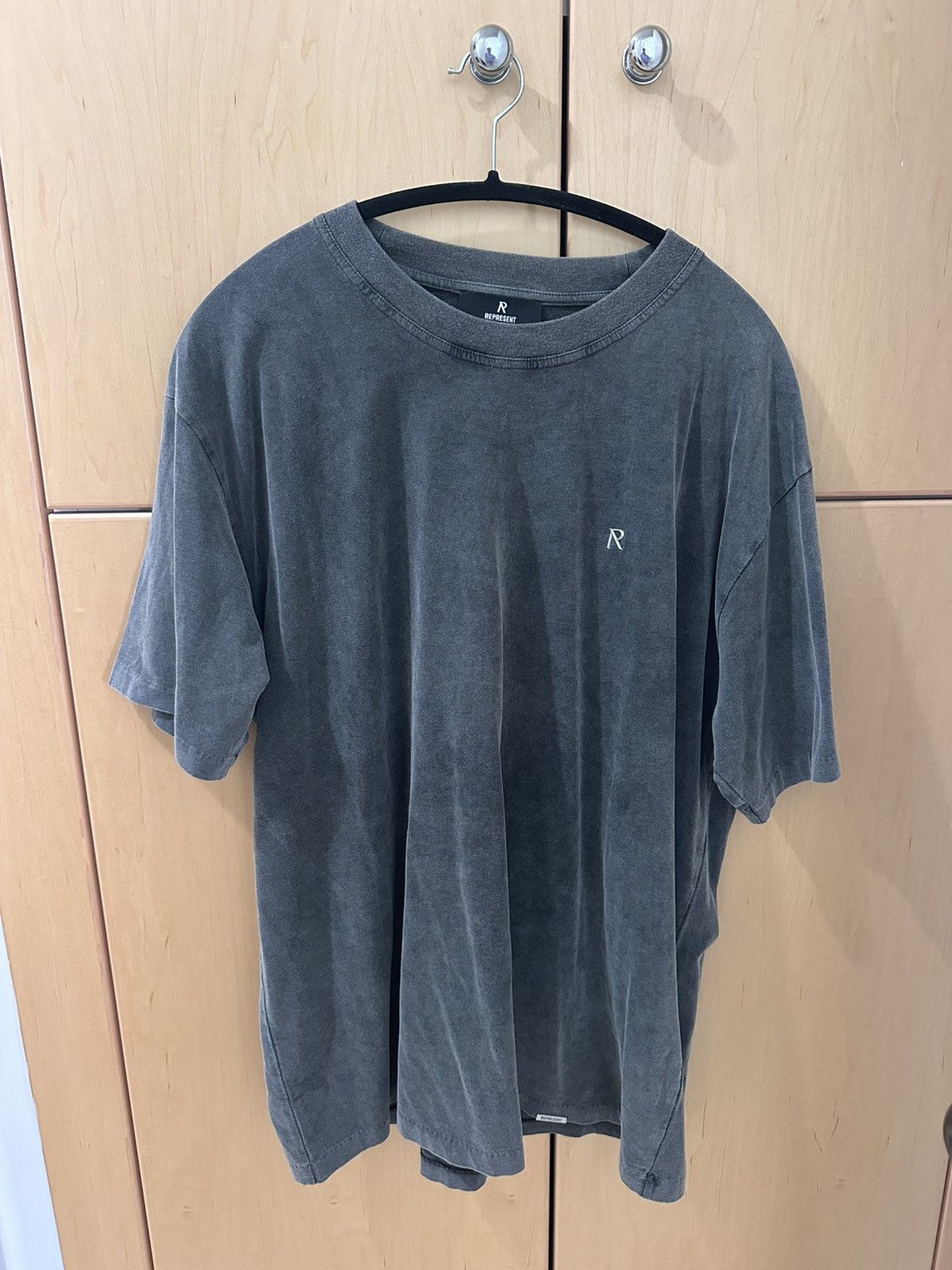 Represent Clo. R Initial Tee - Vintage Grey Size US XL / EU 56 / 4 - 1 Thumbnail