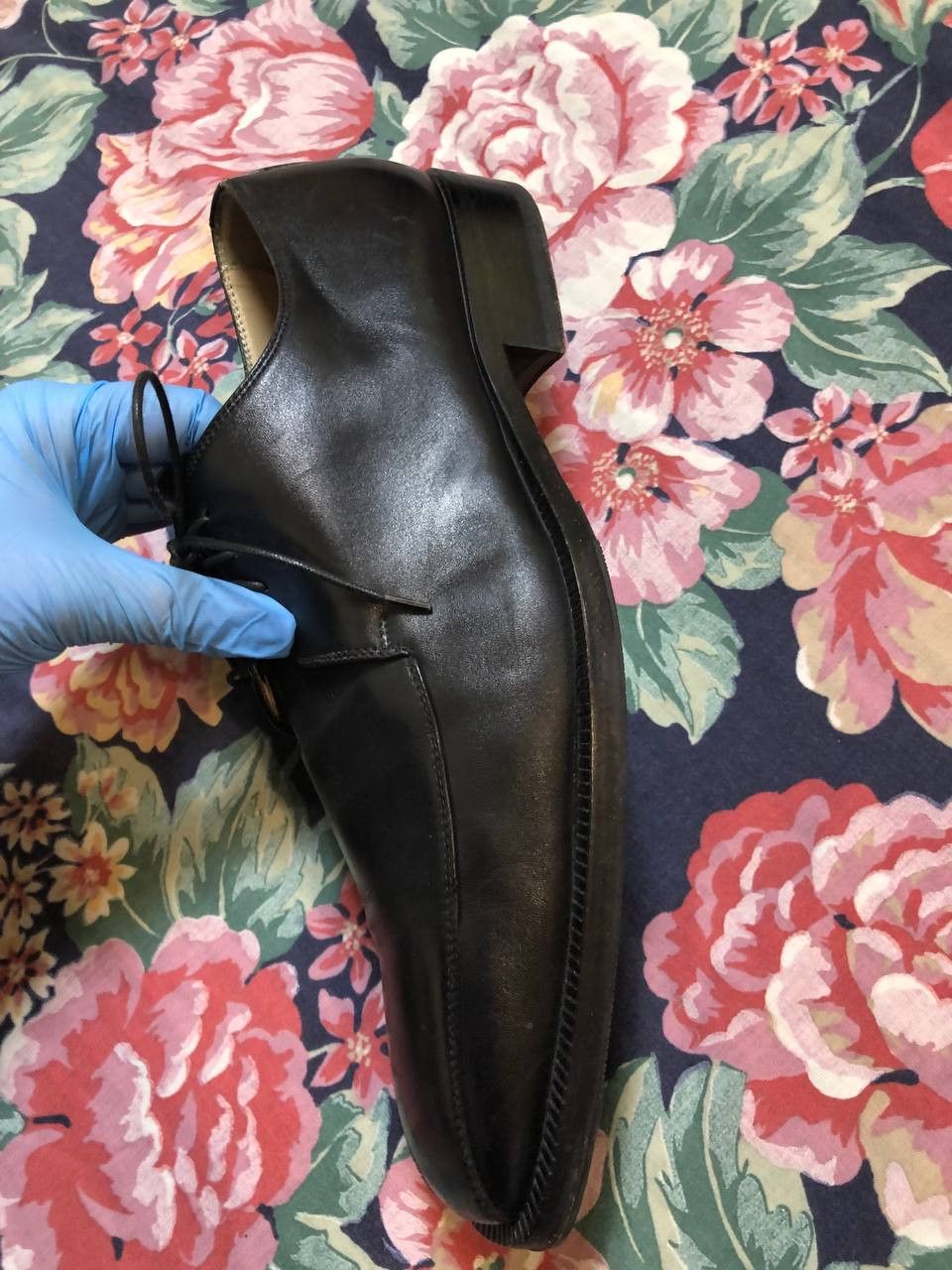 Dolce & Gabbana Dolce Gabbana Derby Oxfords Black leather Lace Up shoes Size US 9 / EU 42 - 14 Thumbnail