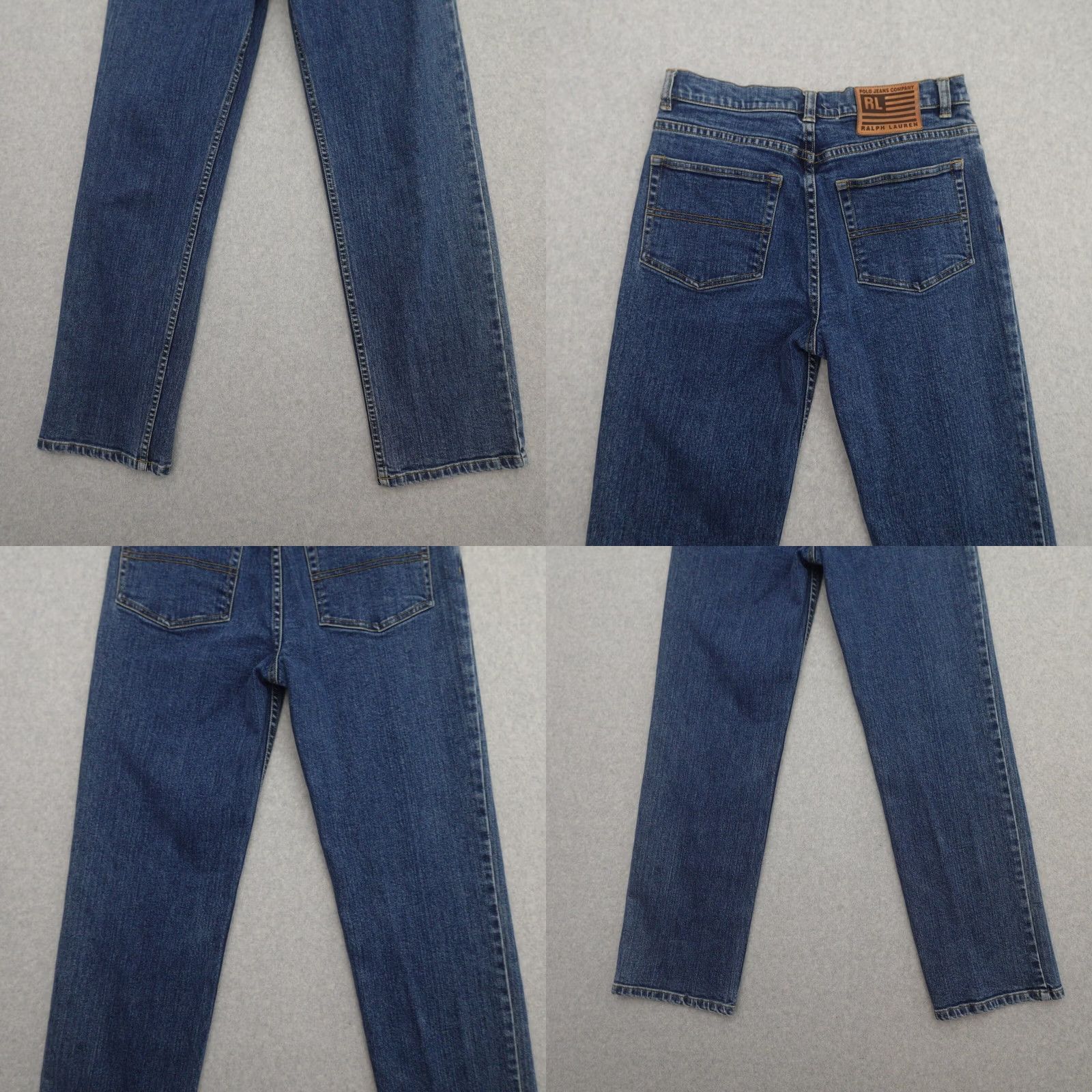 Ralph Lauren VINTAGE Ralph Lauren Polo Jeans Women’s P6 (6X28) Relaxed Blue Jeans Size 28" / US 6 / IT 42 - 9 Thumbnail