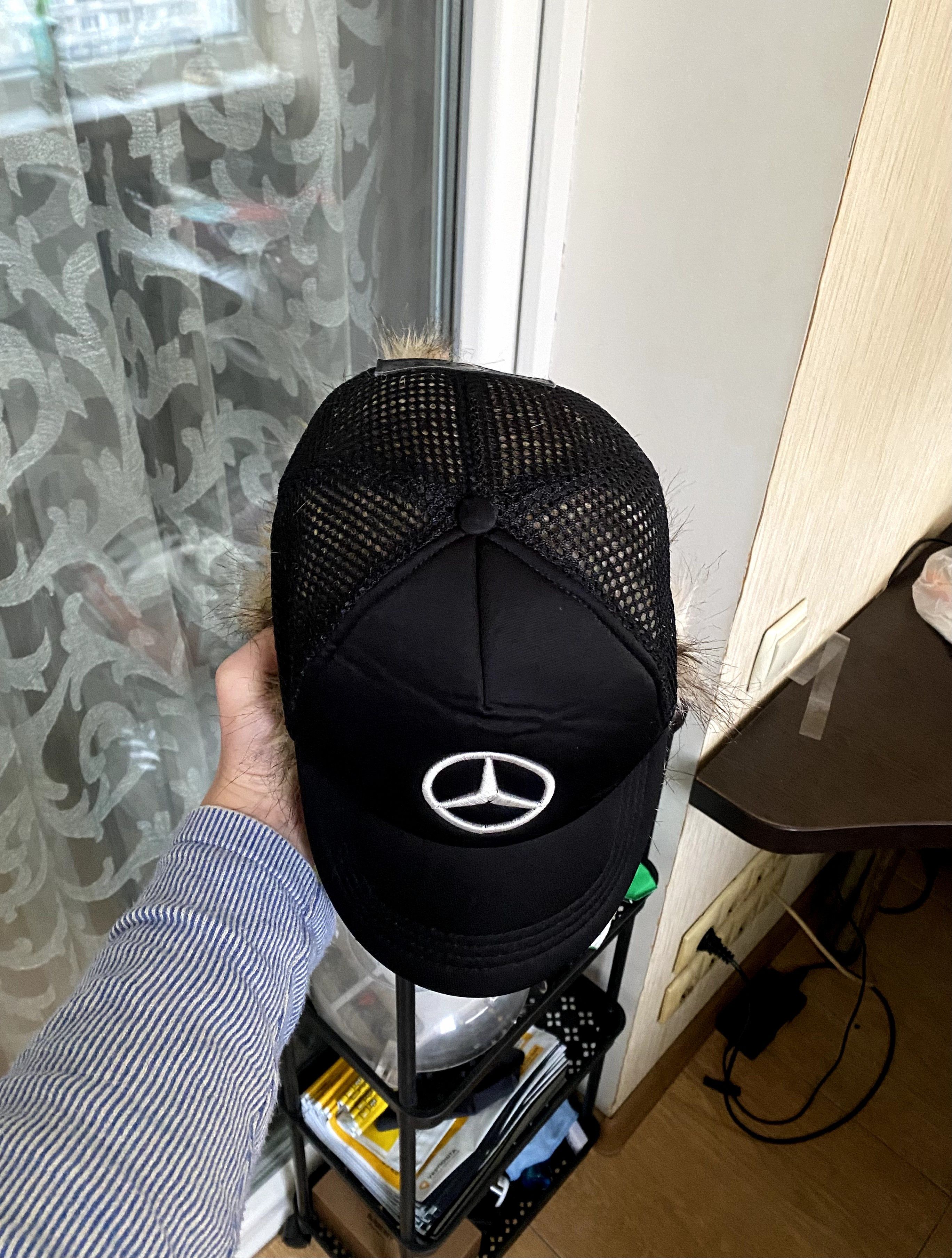Mercedes-Benz Vintage Mercedes Benz Trucker Cap Racing Y2K Streetwear Size ONE SIZE - 5 Thumbnail