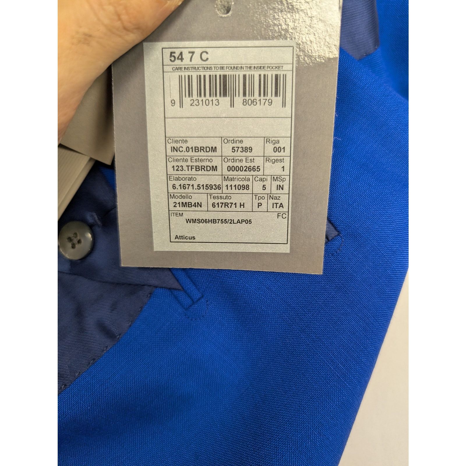 Tom Ford o1rshd1 Suits in Royal Blue Size US L / EU 52-54 / 3 - 16 Thumbnail
