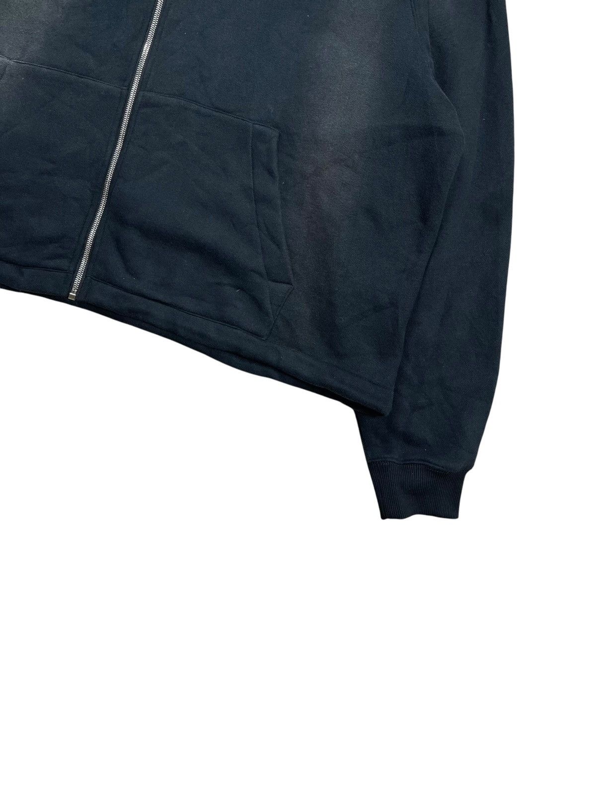 Other We11done - Riri Zips Bear Sunfaded Zip Hoodie Size US L / EU 52-54 / 3 - 7 Thumbnail