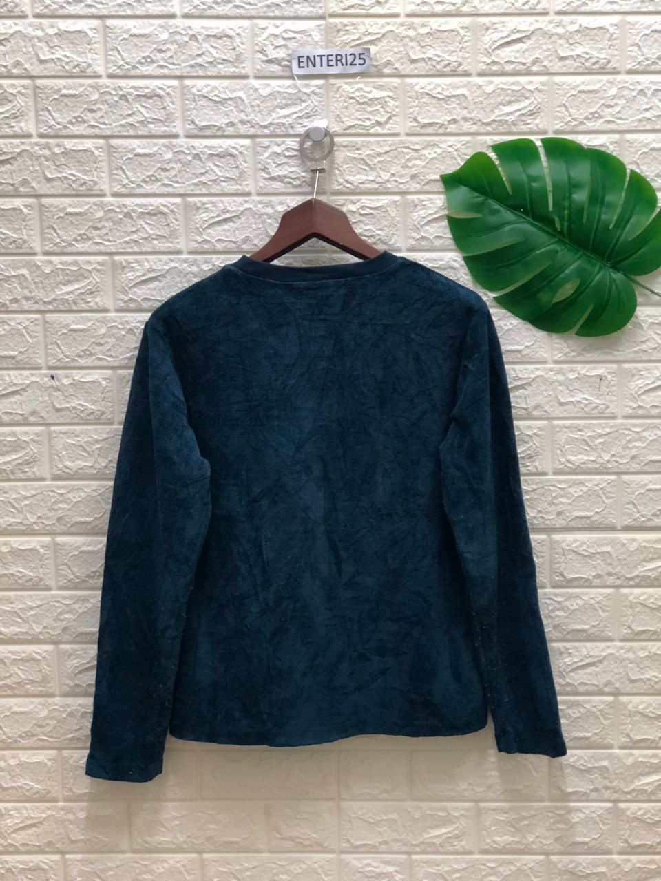 General Research vintage URBAN RESEARCH BORDER blue Knitted Sweater Pullover Size US M / EU 48-50 / 2 - 6 Thumbnail