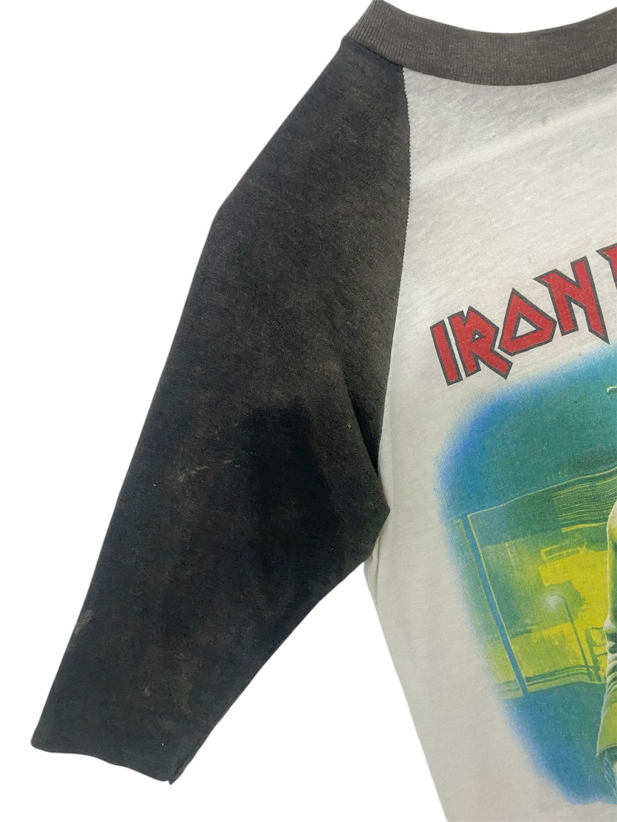 Iron Maiden Vintage 80s Iron Maiden make my Day Tshirt Size US M / EU 48-50 / 2 - 3 Thumbnail