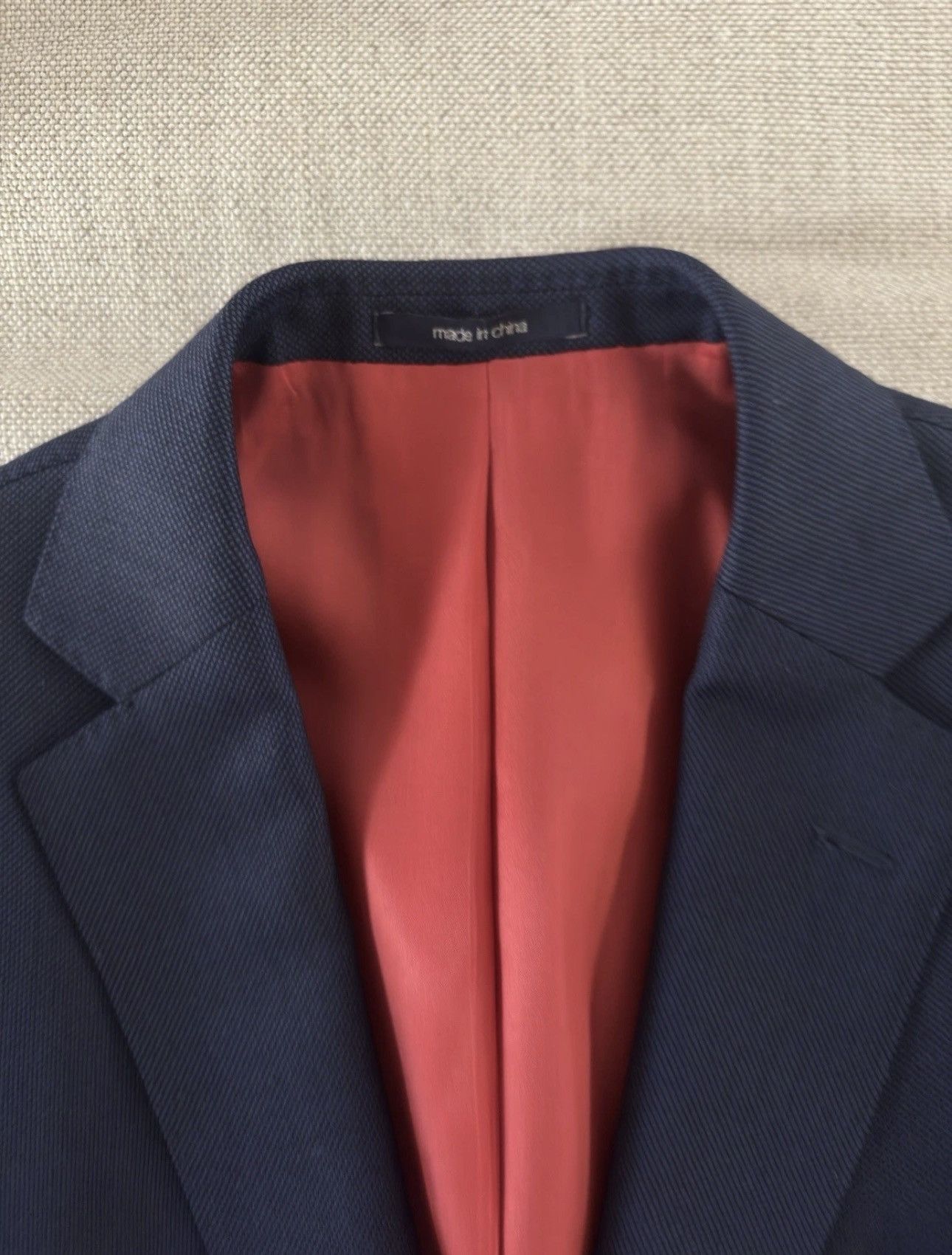 Suitsupply SUITSUPPLY x Vitale Barberis Canonico Wool Sienna Suit Size 34R - 4 Thumbnail