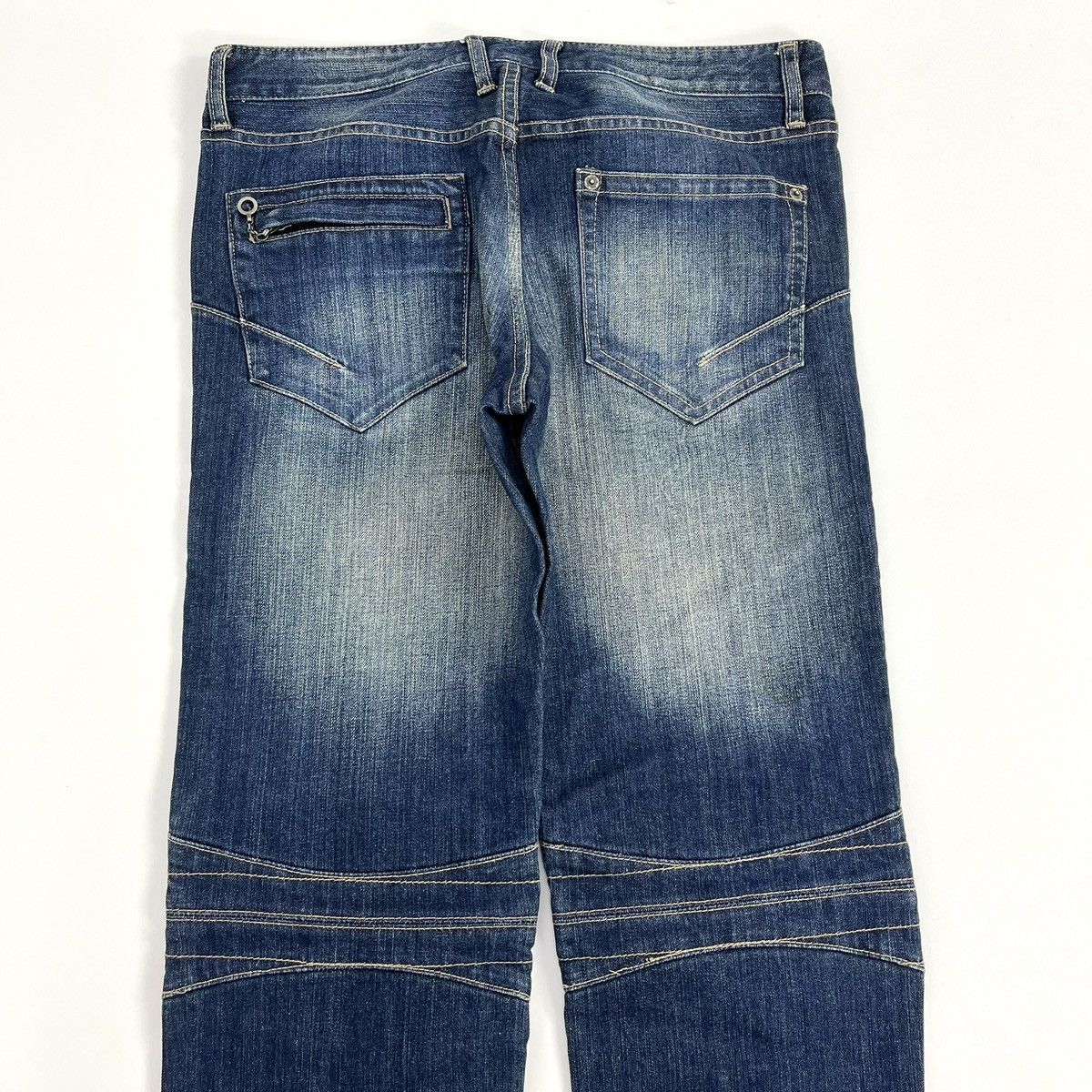 PPFM 2000s PPFM Distressed Ifsixwasnine LGB Style Bikers Jeans Size US 32 / EU 48 - 18 Thumbnail
