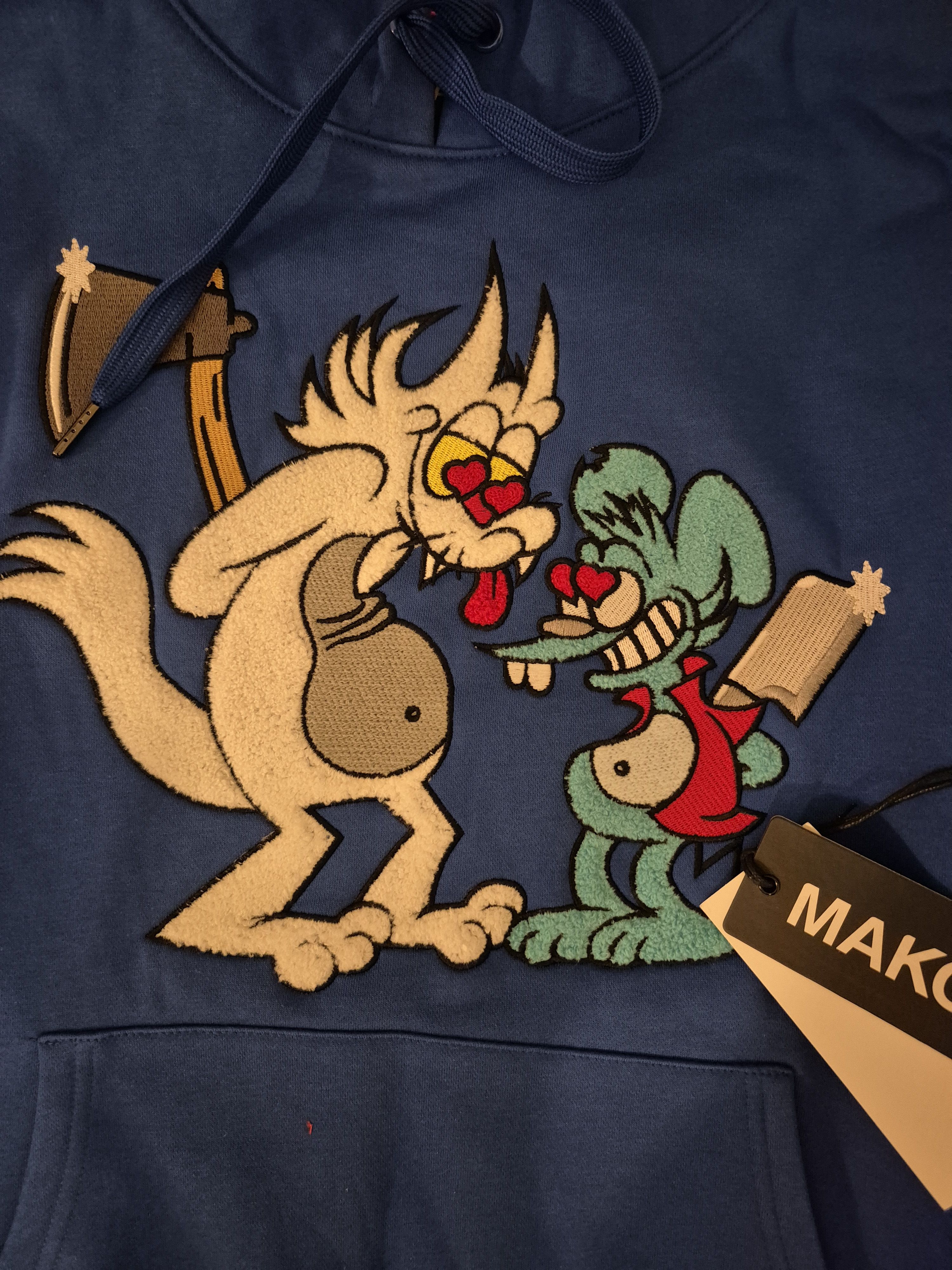 Other Makobi The Simpsons Itchy and Scratchy Hoodie Size Small Size US S / EU 44-46 / 1 - 2 Thumbnail
