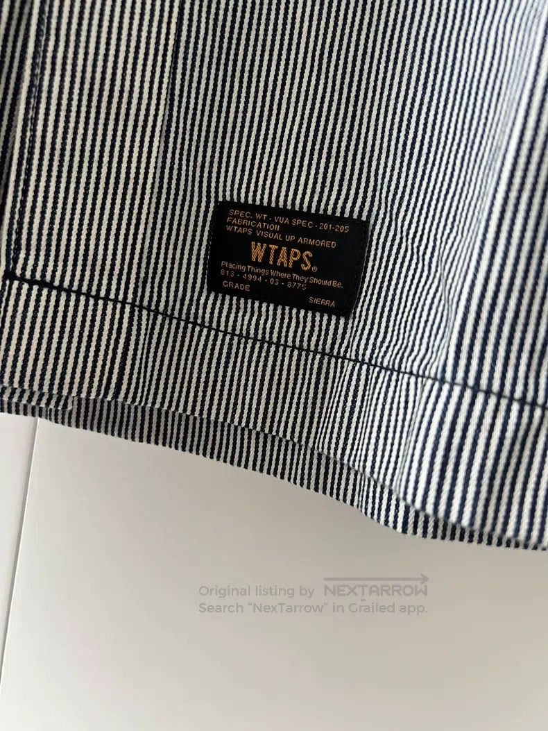 Wtaps Wtaps Vertical striped long-sleeve top Size US S / EU 44-46 / 1 - 4 Thumbnail