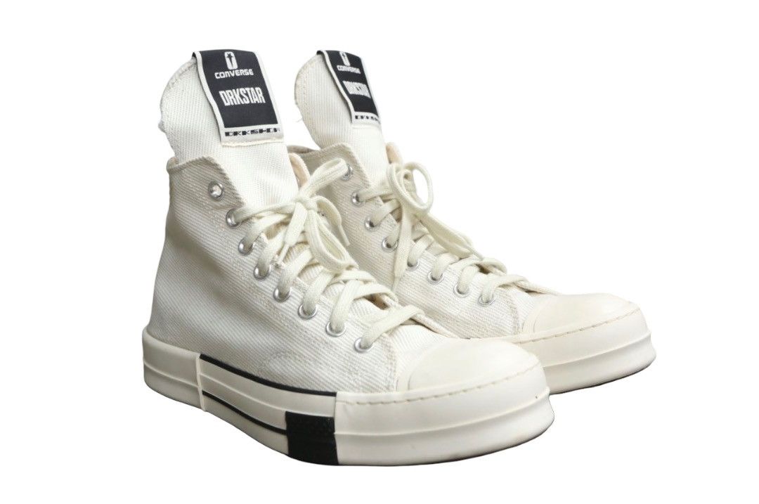Converse × Rick Owens Drkshdw Rick Owens x Converse Drkstar High top BNIB US Size 5 Size US 5 / EU 37 - 1 Thumbnail