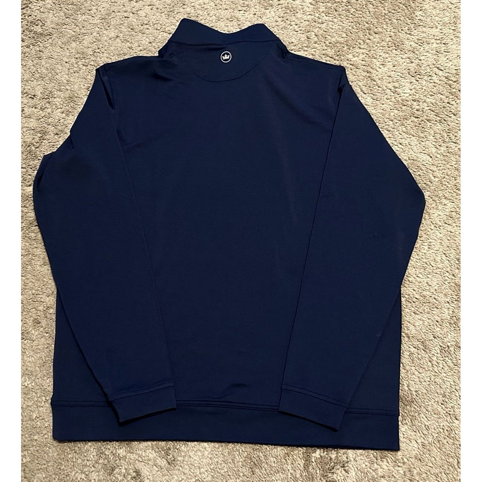 Peter Millar Peter Millar 1/4 Zip Sweater Mens Large Pullover Perth Performance Golf Blue Size US L / EU 52-54 / 3 - 4 Thumbnail