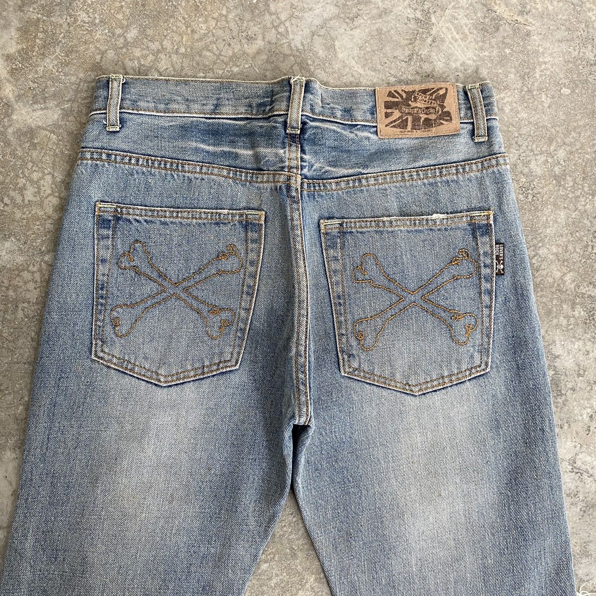 A.F.F.A. Vintage Lover’s Rock Japan Distressed Jeans Size US 30 / EU 46 - 14 Thumbnail