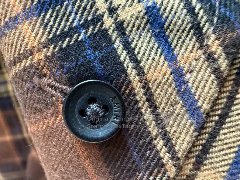 Amiri Amiri Plaid Oversize Long Sleeve Shirt Size US S / EU 44-46 / 1 - 7 Thumbnail
