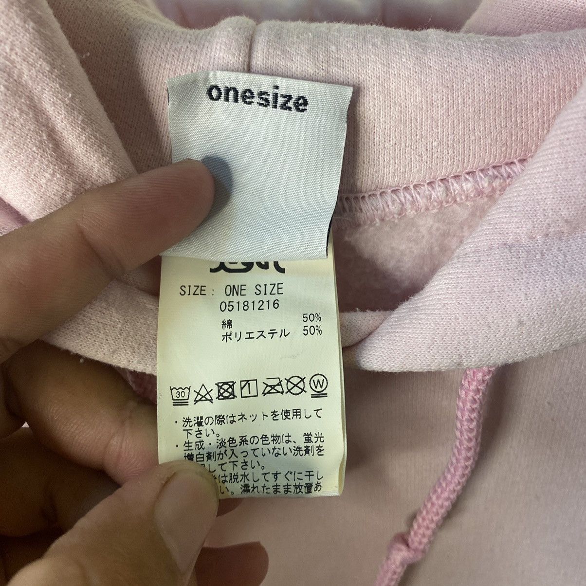 Japanese Brand × X-Girl X-Girl Mini Embroidery Logo Hoodie Soft Pink Size M / US 6-8 / IT 42-44 - 5 Thumbnail