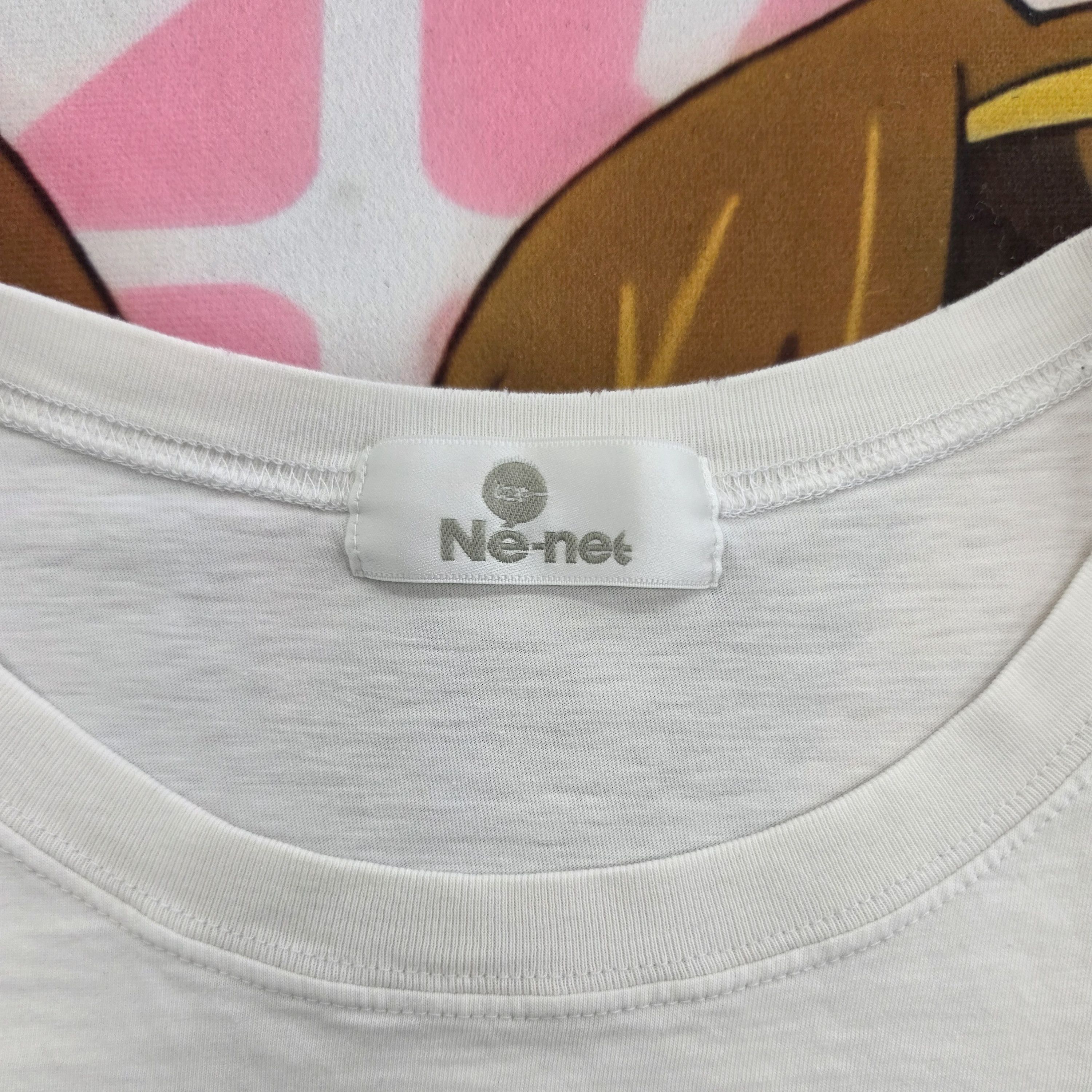 Ne-Net Né-net Whimsical Frog Graphic T-Shirt (2000s) Size US L / EU 52-54 / 3 - 3 Thumbnail