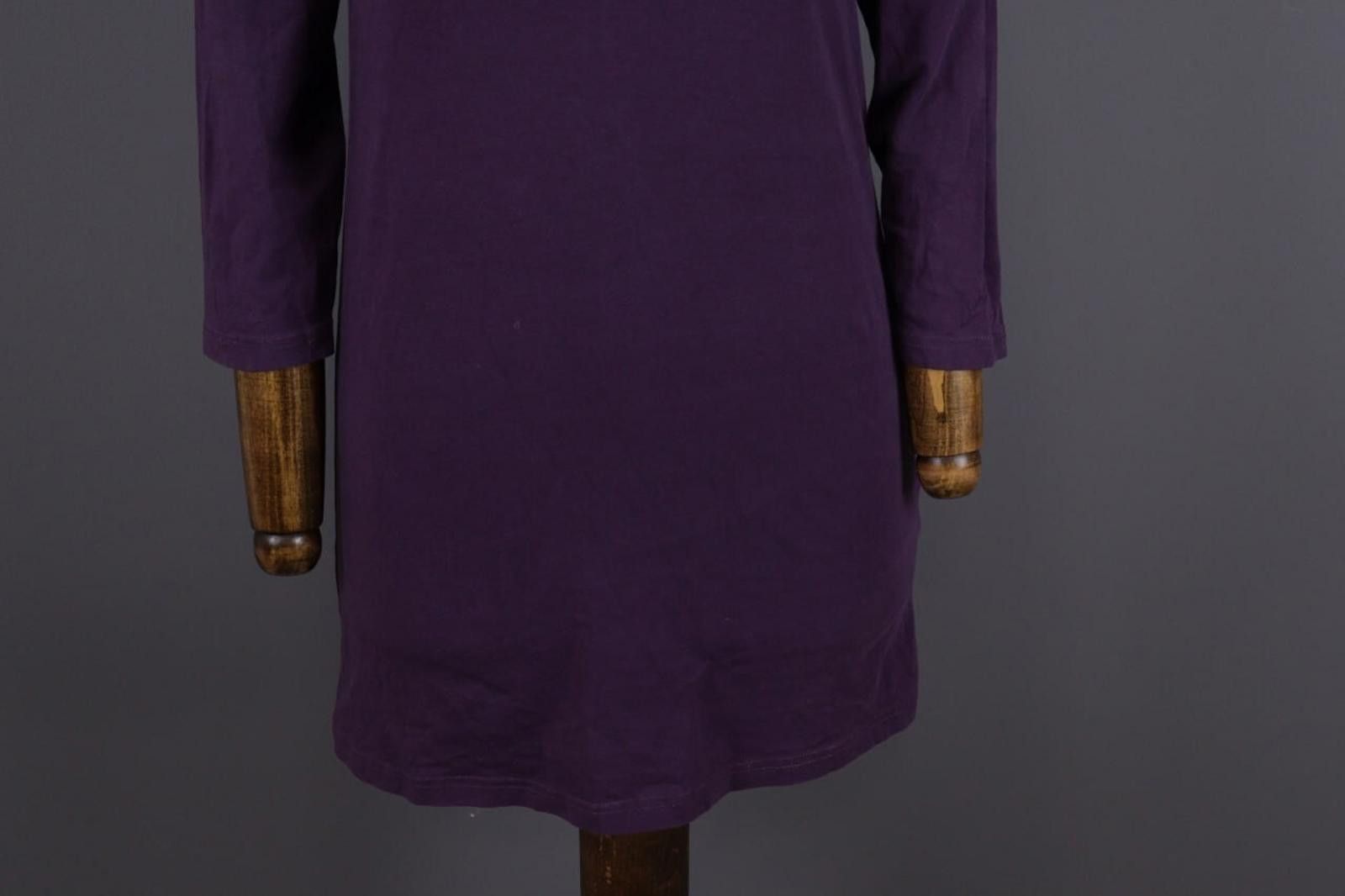 Designer Gudrun Sjoden Purple A-Line Knee Lenght Dress Size XS Size XS / US 0-2 / IT 36-38 - 3 Thumbnail