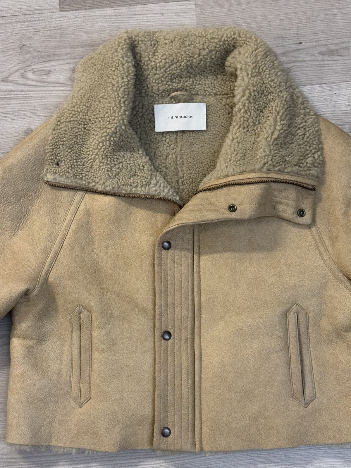 Entire Studios Entire Studios Shearling Jacket Size US L / EU 52-54 / 3 - 2 Thumbnail