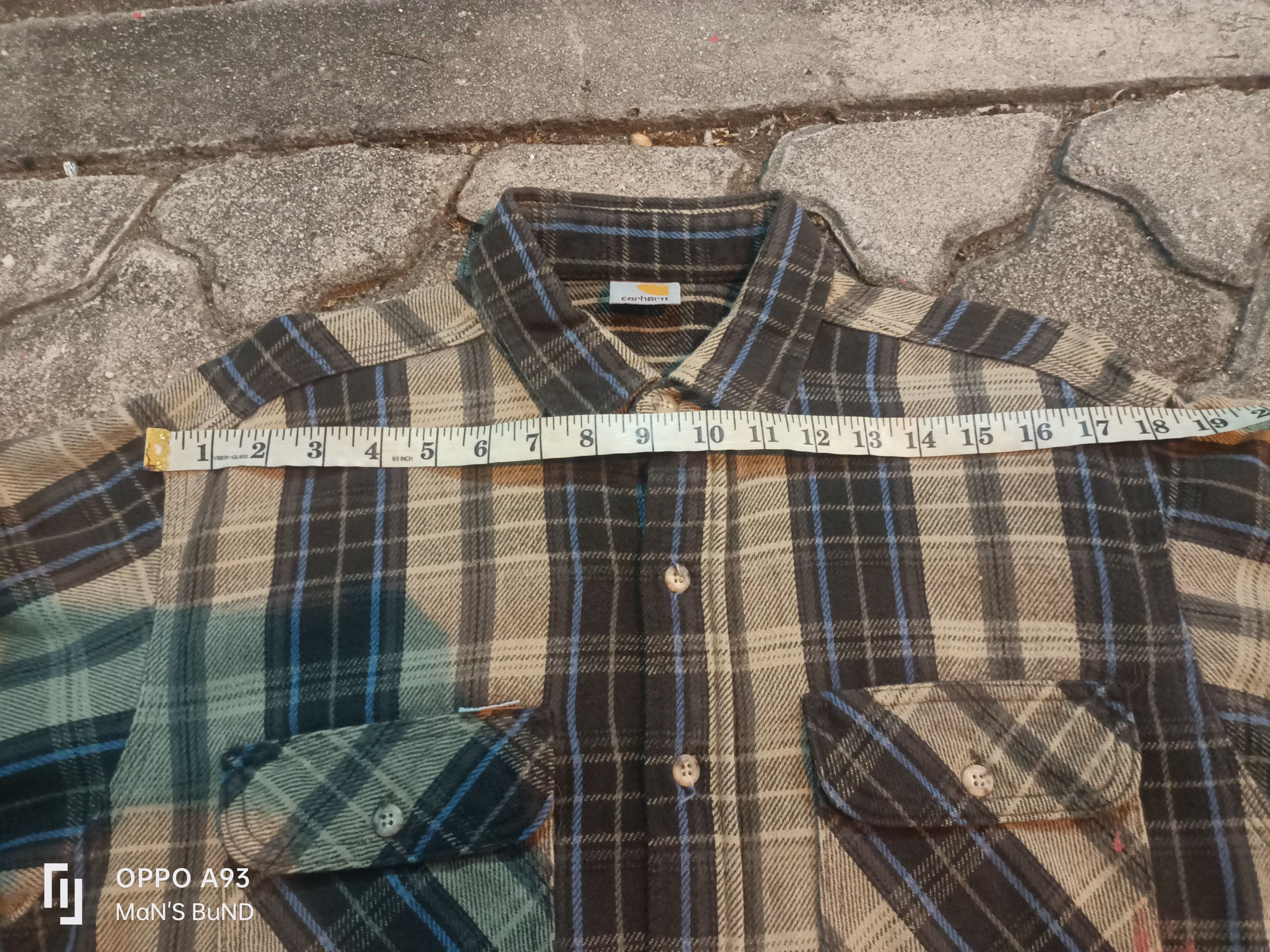 Carhartt × Flannel FLANNEL CARHARTT Size US XL / EU 56 / 4 - 14 Thumbnail