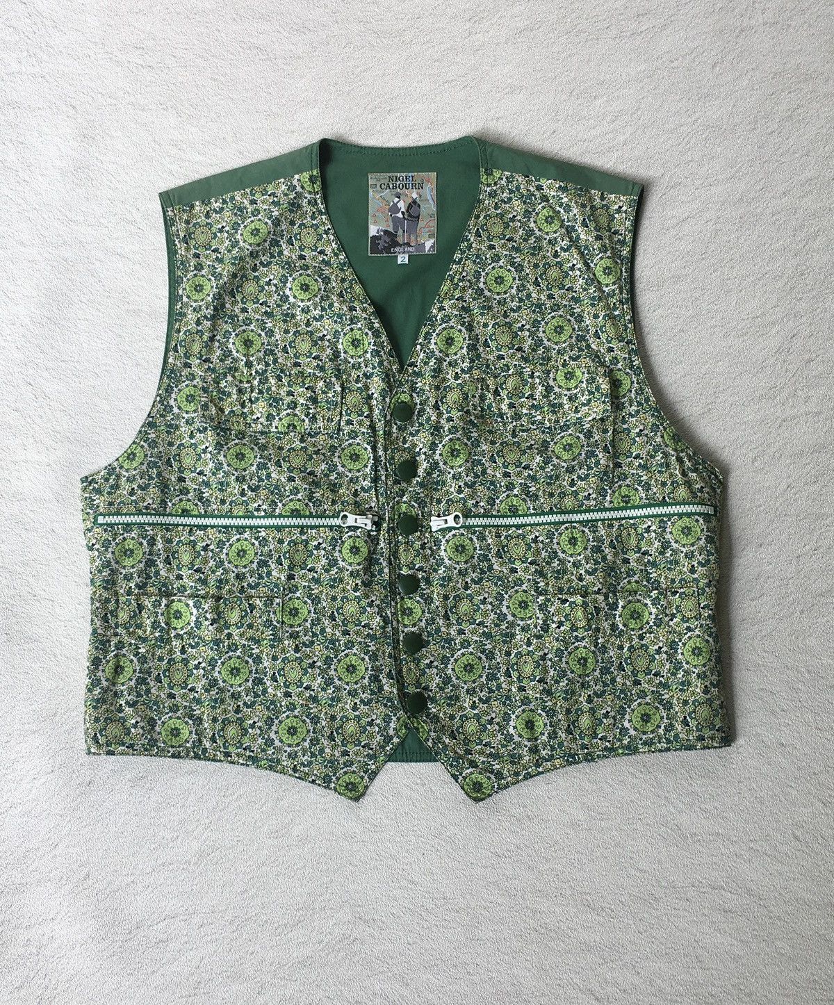 Nigel Cabourn Vintage Nigel Cabourn vest Size US M / EU 48-50 / 2 - 1 Thumbnail