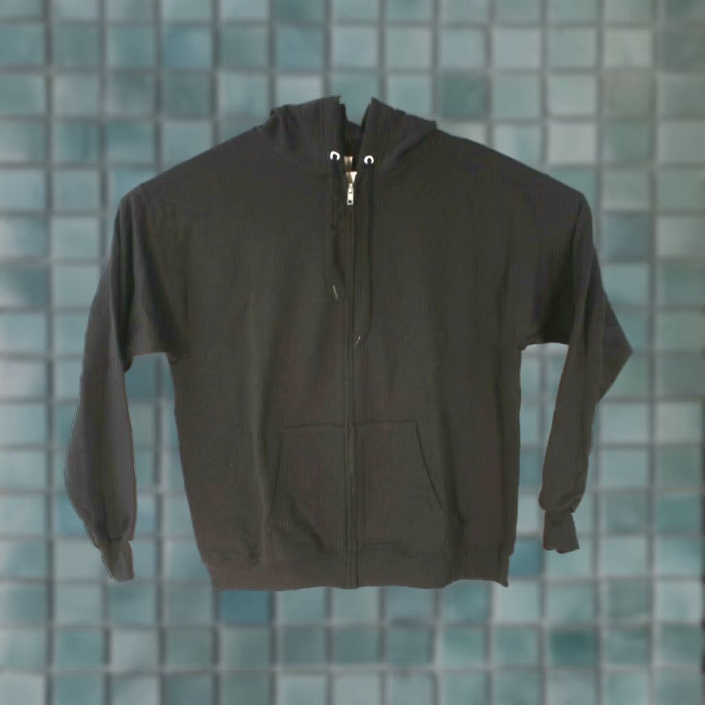 Hanes Hanes Comfort Blend EcoSmart Full Zip Hooded Sweatshirt Men L Black Size US L / EU 52-54 / 3 - 1 Thumbnail