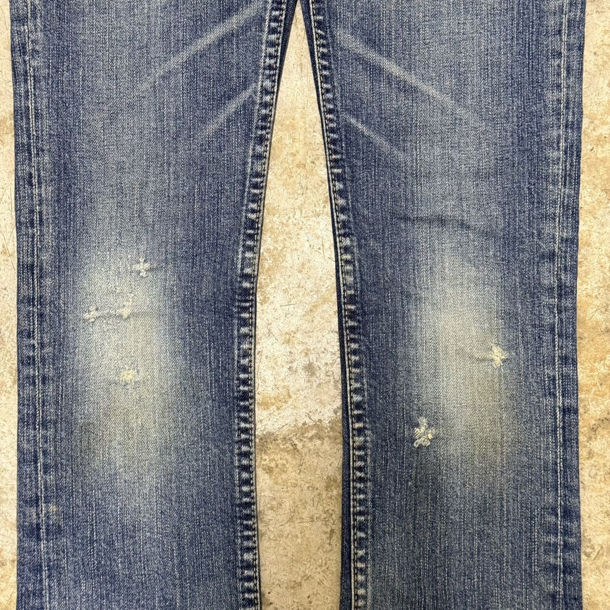 Hysteric Glamour Hysteric Glamour x Led Zeppelin y2k Punk Style Bootcut Jeans Size 29" - 3 Thumbnail