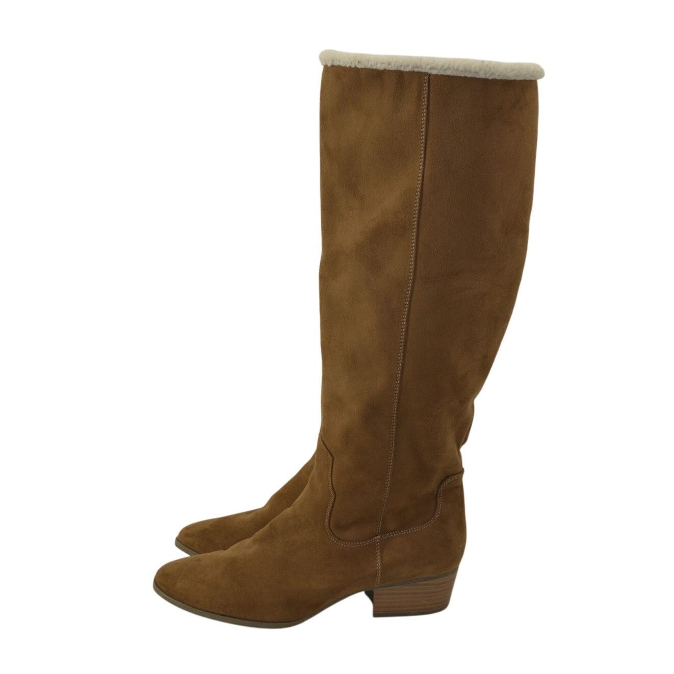 Other ANA Arden Brown Boots Knee High Winter Faux Suede Size 11 Size US 11 / IT 41 - 1 Thumbnail